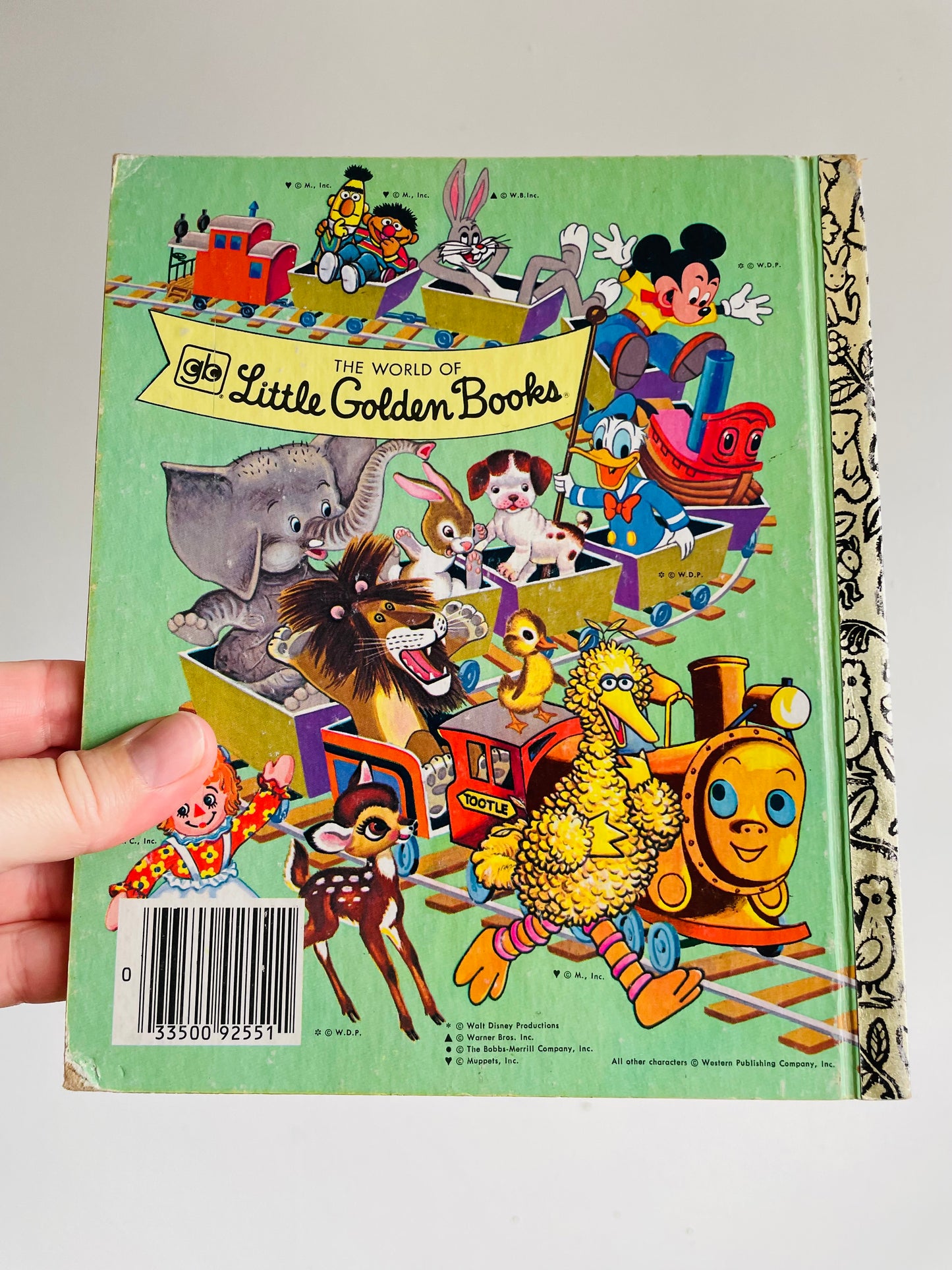 Vintage A Little Golden Book - Tootle - Hardcover (1982)