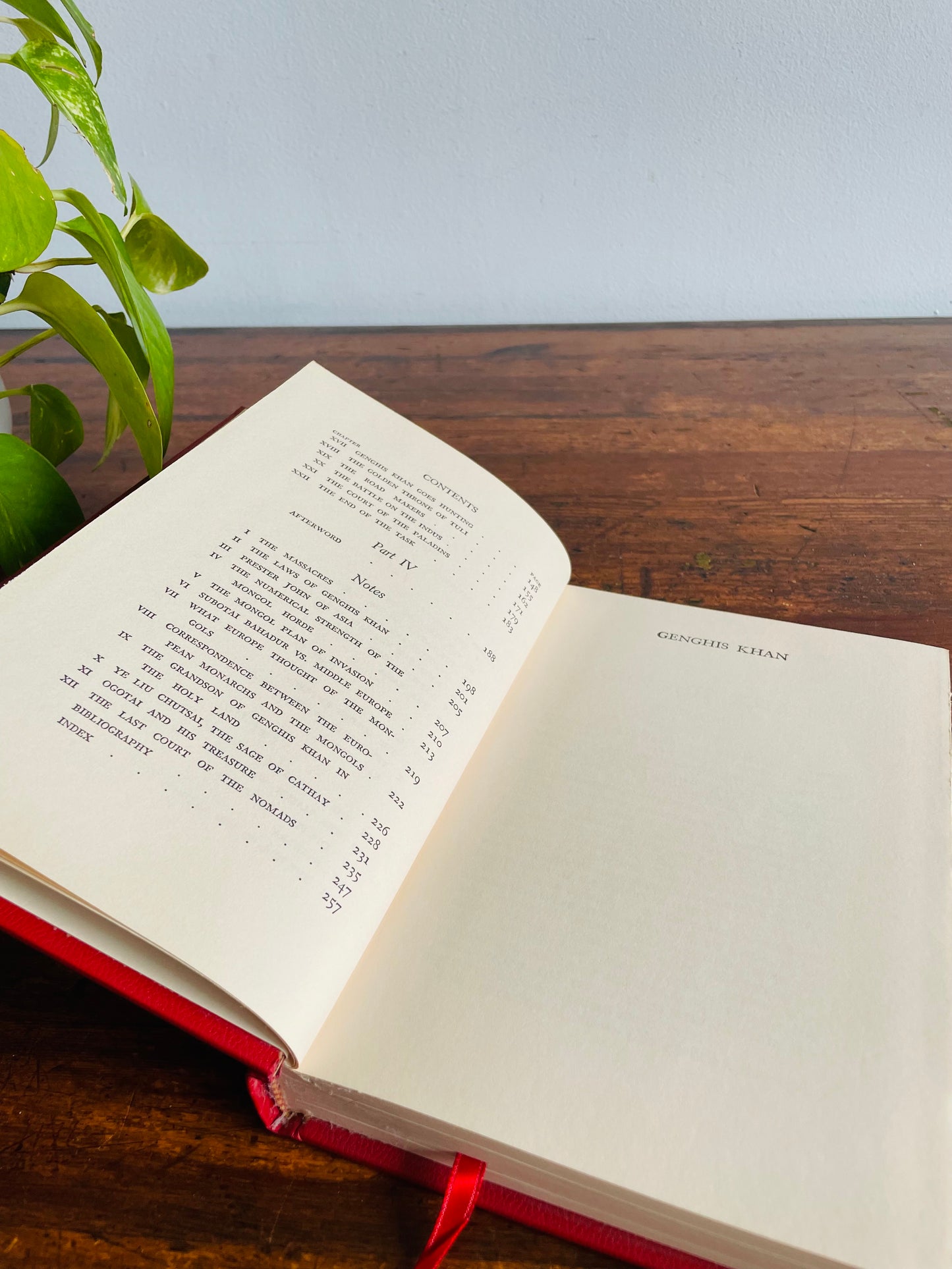 Genghis Khan by Harold Lamb - International Collectors Library Hardcover Book (1927)