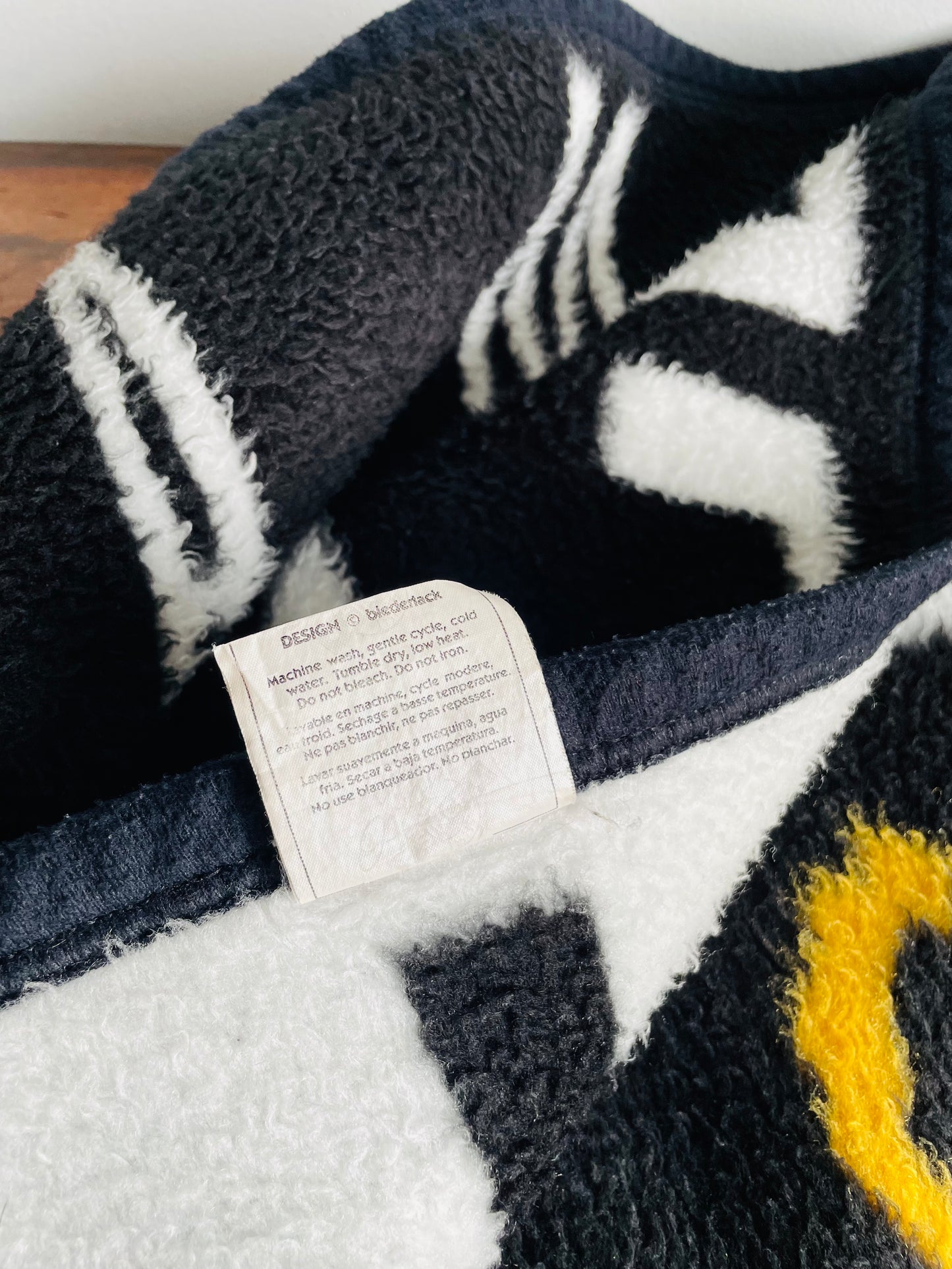 Vintage Bierderlack of America Hamilton Tiger Cats CFL Football Sports Team Blanket