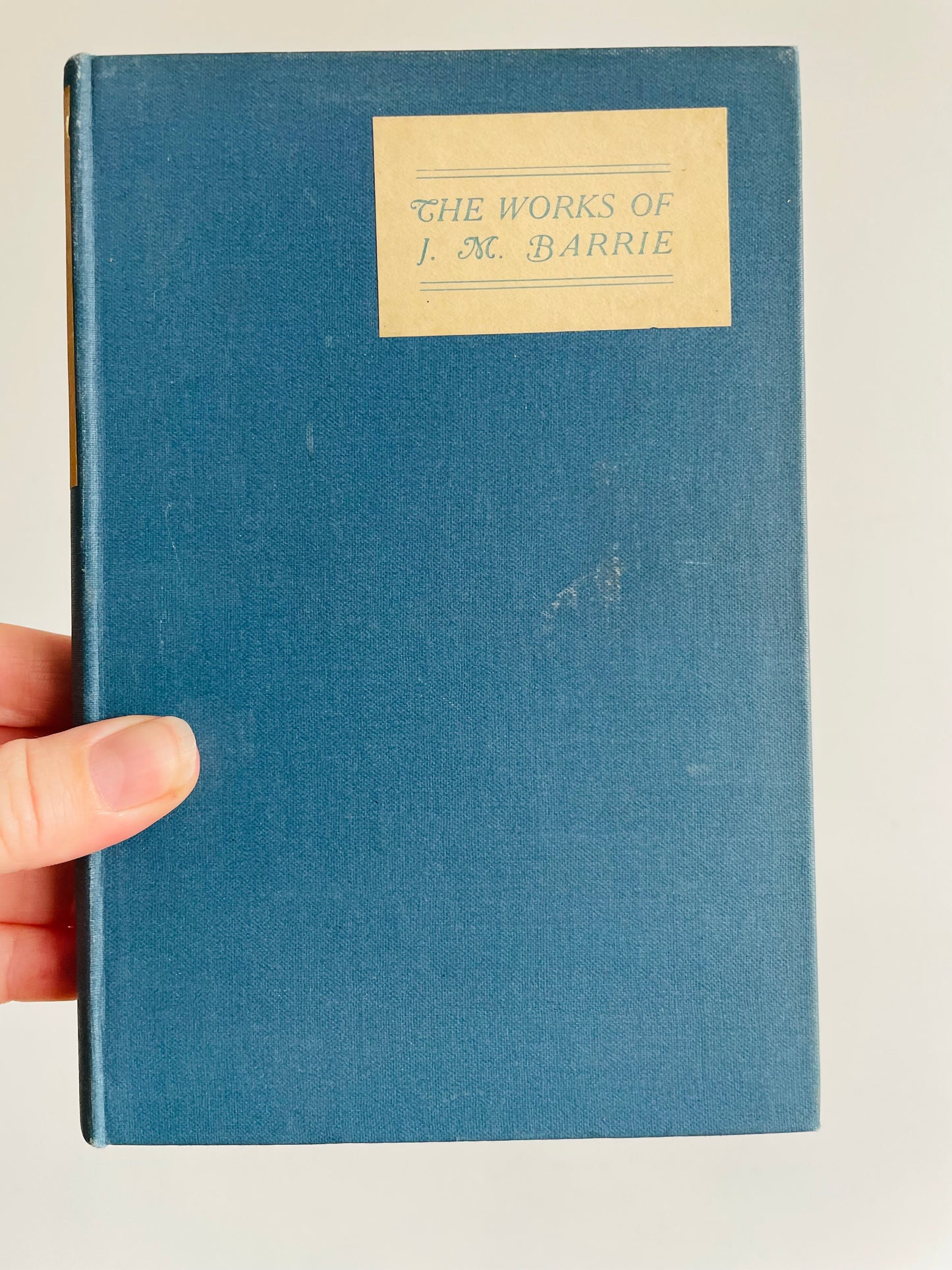 The Works of J.M. Barrie - Auld Licht Idylls - Hardcover Book (1926)