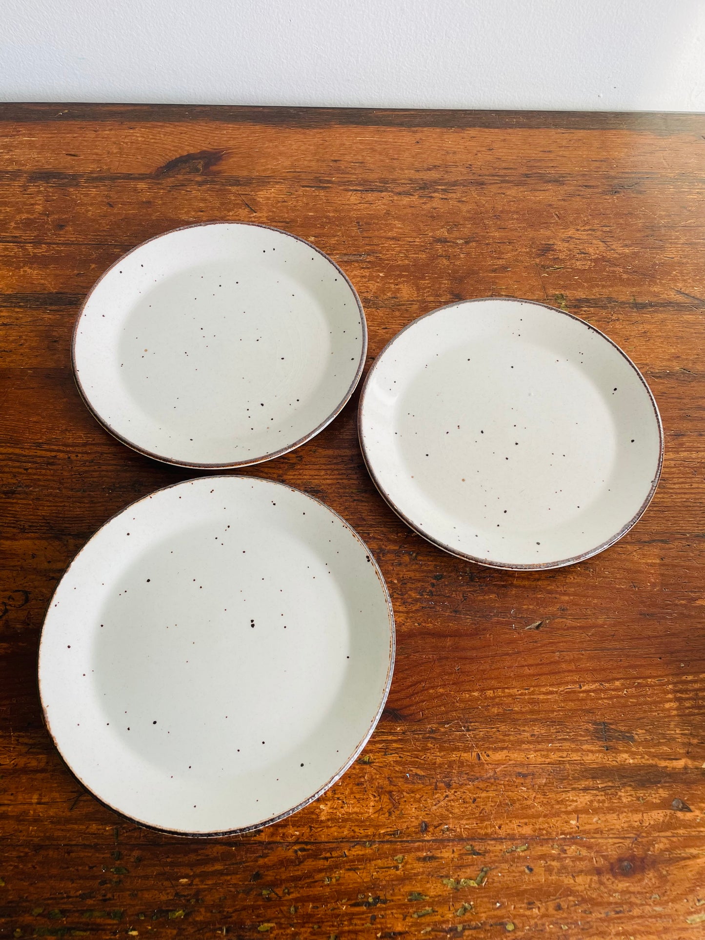 J & G Meakin Lifestyle Side Dish Plates - Set of 3 - Made in England