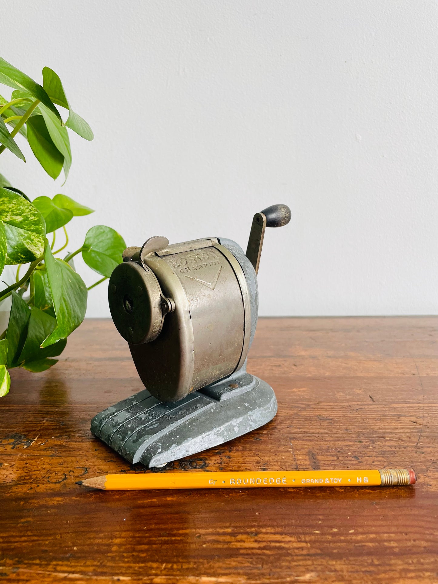 Boston Champion Hand Crank Desktop Pencil Sharpener