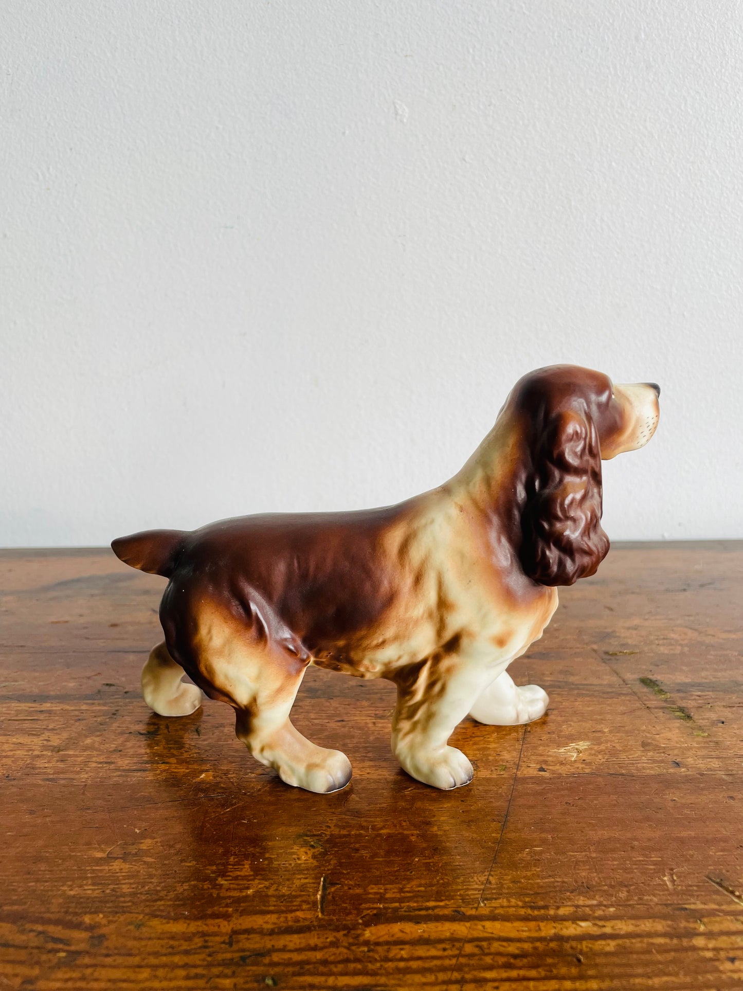 Spaniel Dog Figurine - Made in Japan