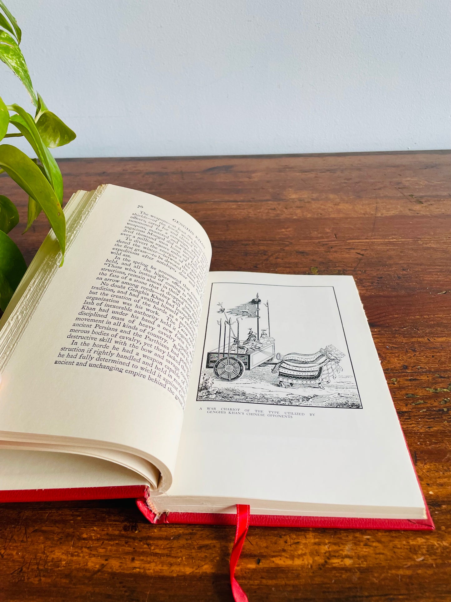 Genghis Khan by Harold Lamb - International Collectors Library Hardcover Book (1927)