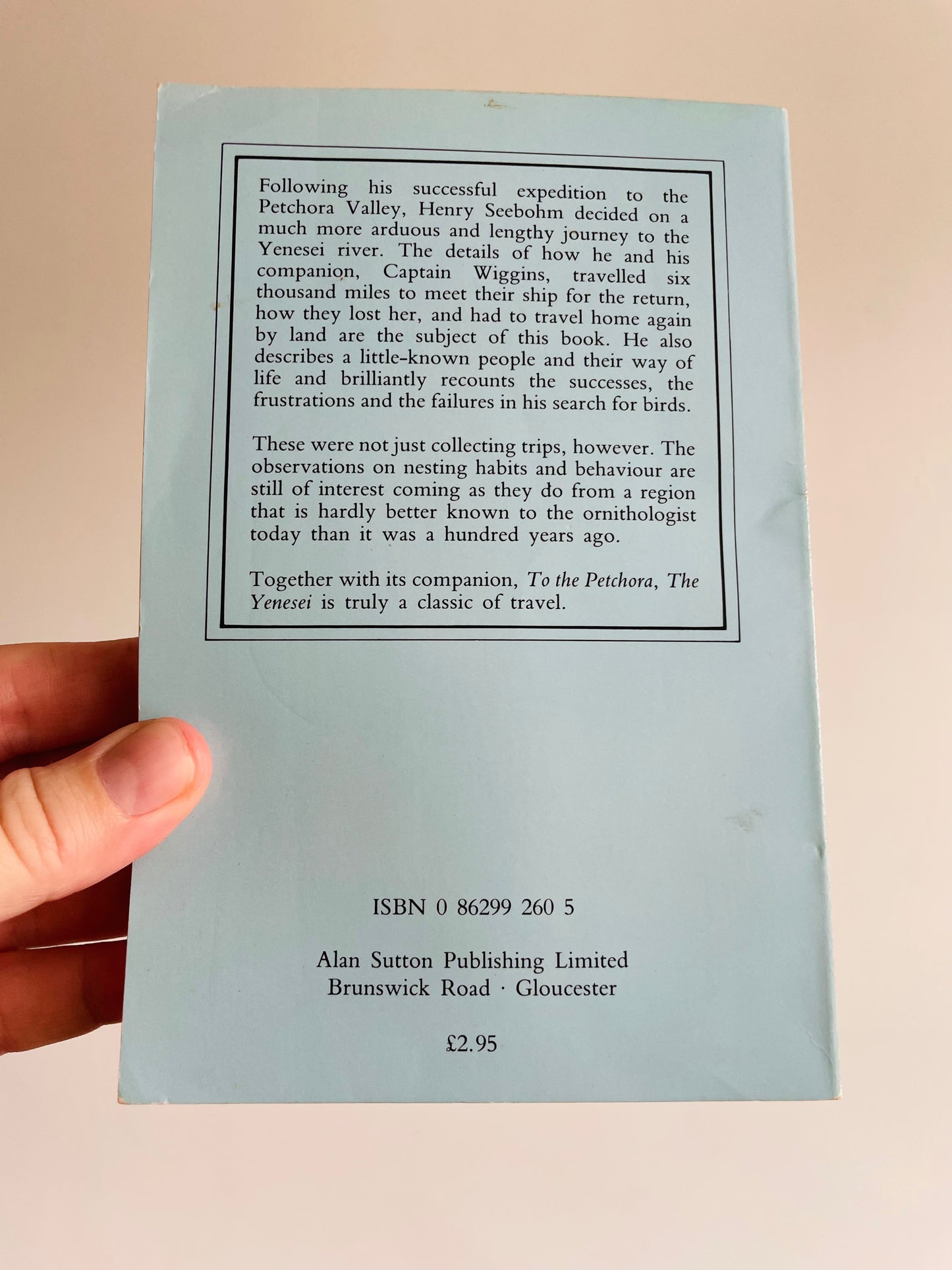 The Birds of Siberia The Yenesei Paperback Book by Henry Seebohm (1985)