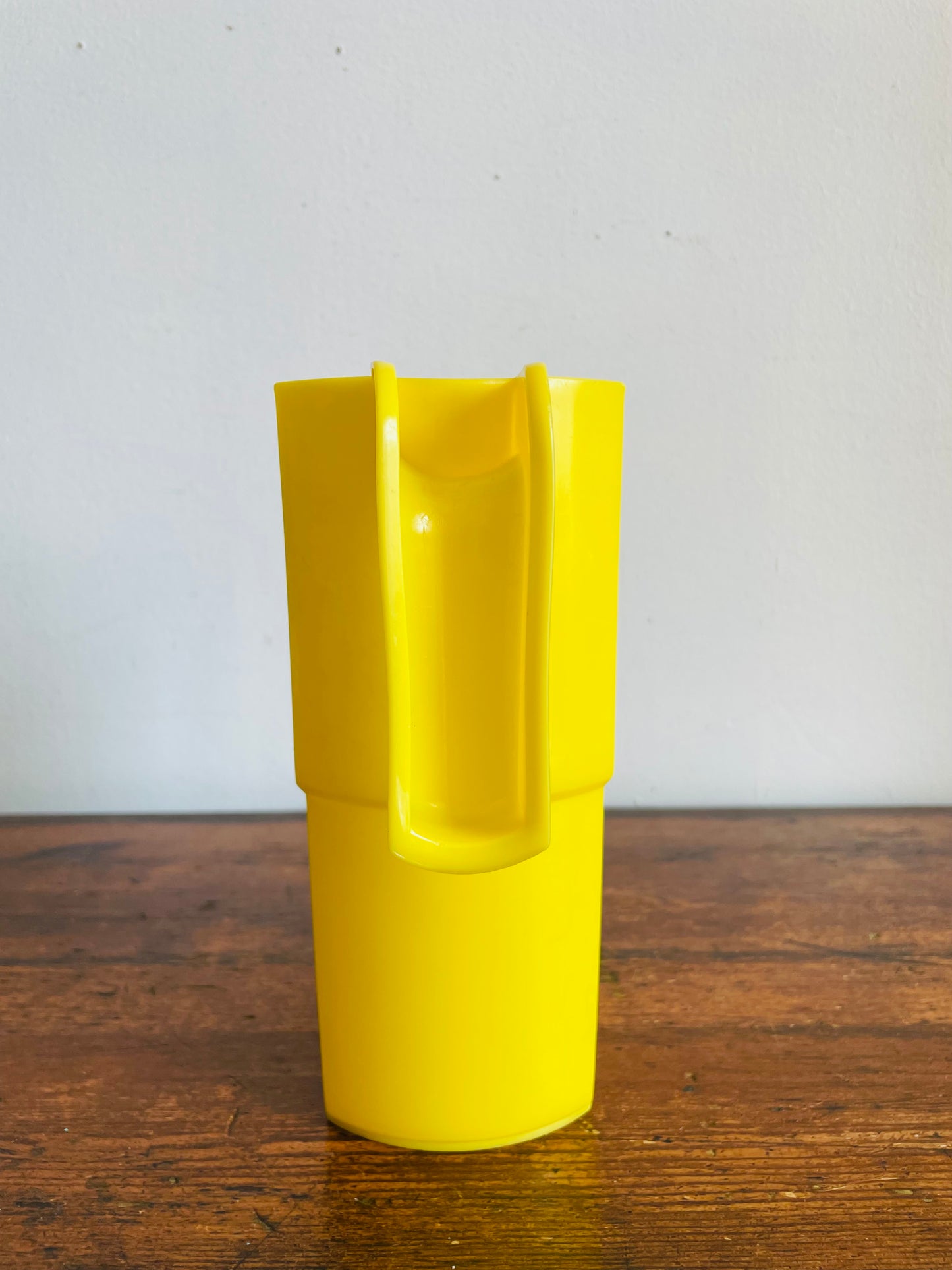 Vintage Bright Yellow with Ribbed Design IPL Milk Bag Pitcher Jug - Also Great for Watering Plants!