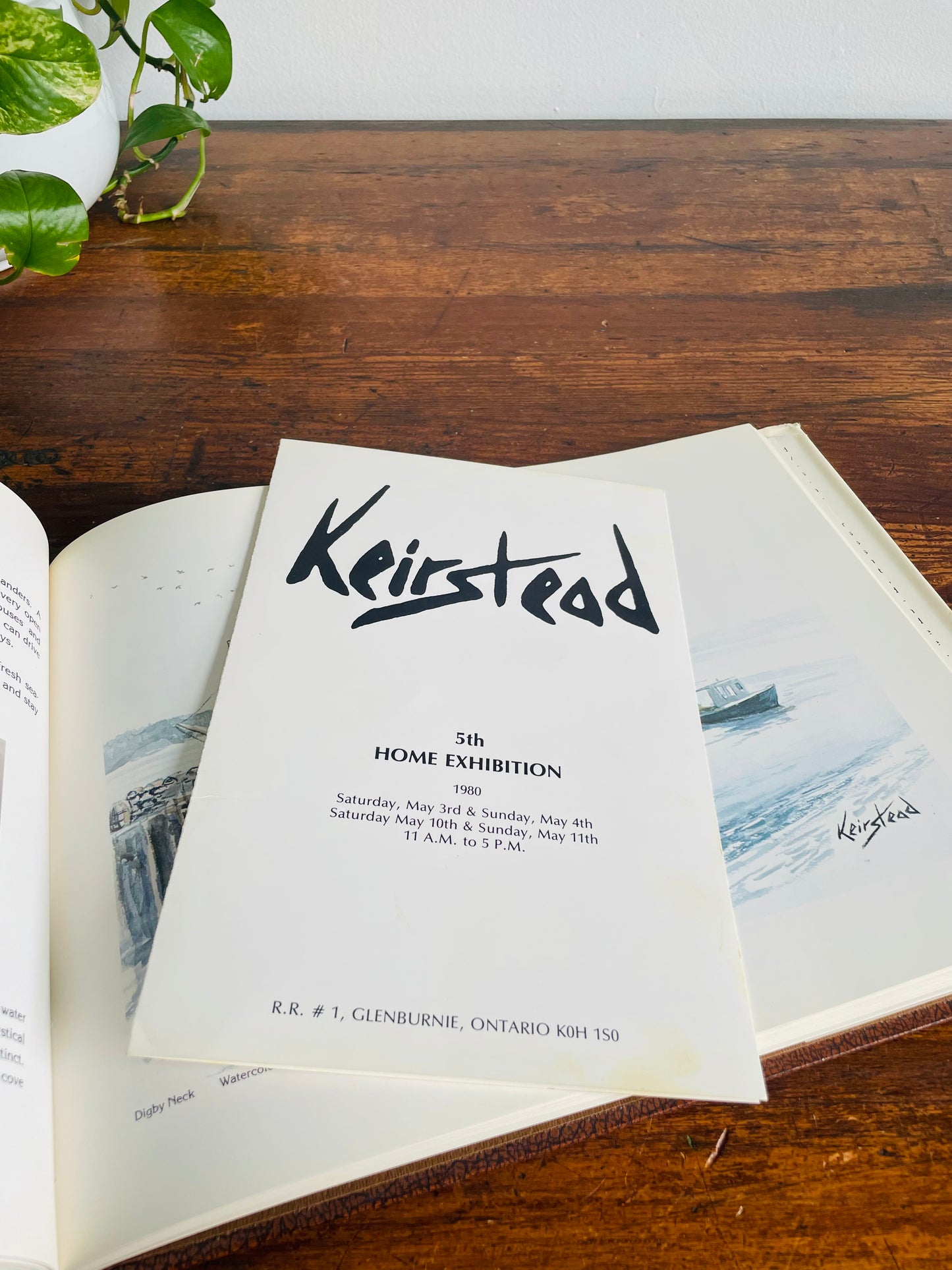 SIGNED COPY Keirstead: My Art & Thoughts Hardcover Book (1979)