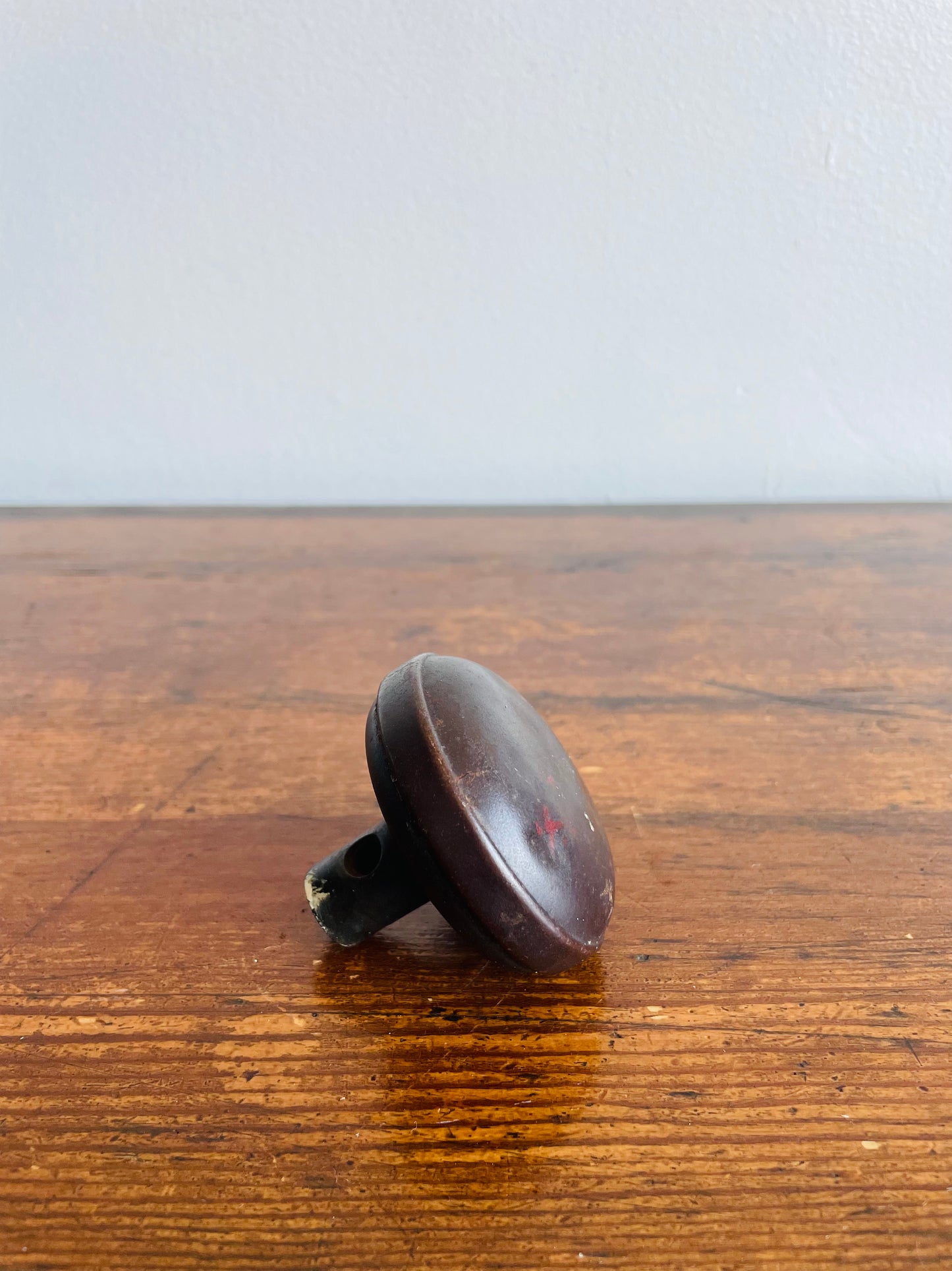 Aged Solid Metal Door Knob