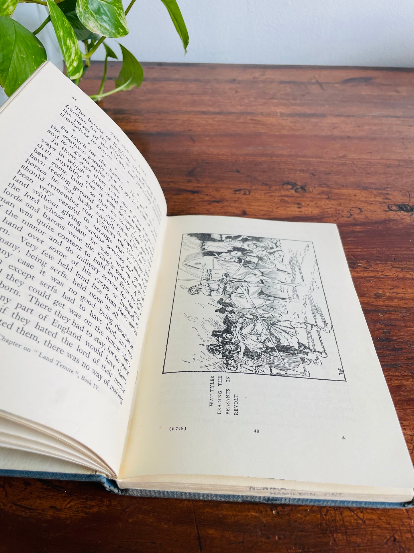 From Serf to Citizen Book One Clothbound Hardcover by W. C. J. Ward - Illustrated (1952)