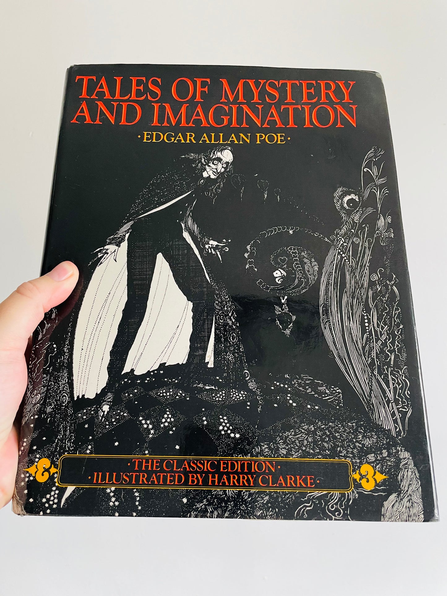 Tales of Mystery and Imagination by Edgar Allan Poe Hardcover Book Illustrated by Harry Clarke