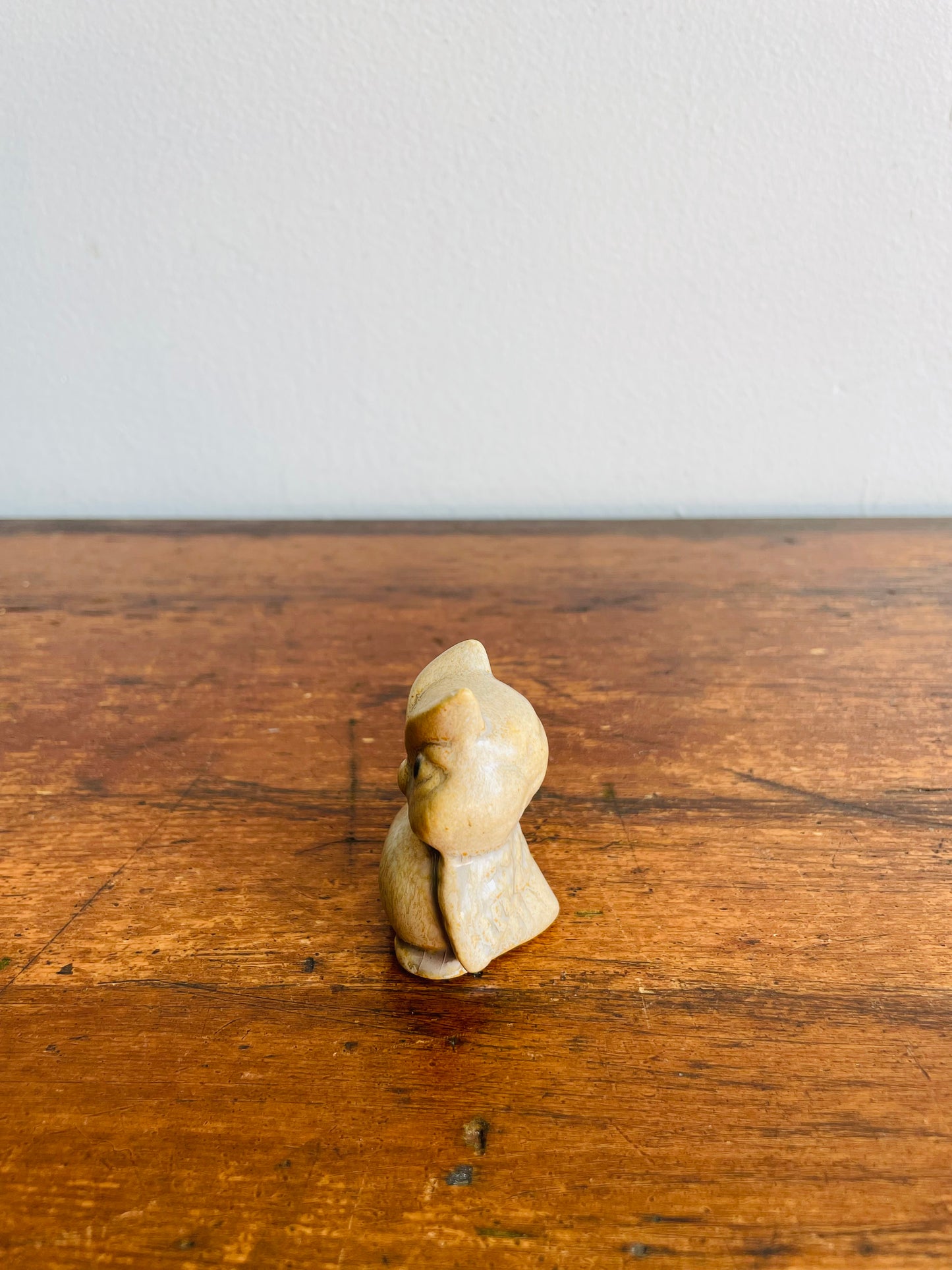 Mini Glazed Owl Figurine - Ting Things Hand Crafted in Canada