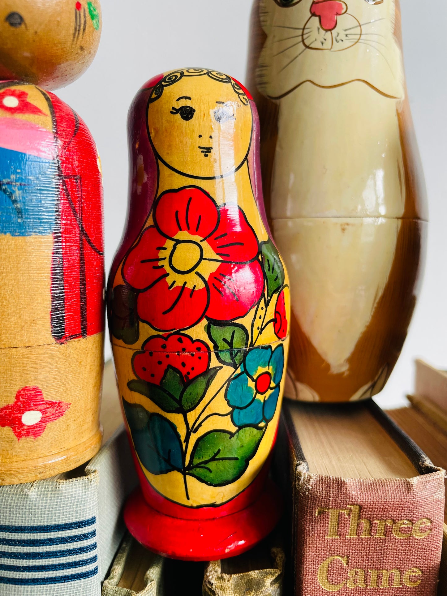Russian Matryoshka Nesting Dolls - Set of 3 Dolls