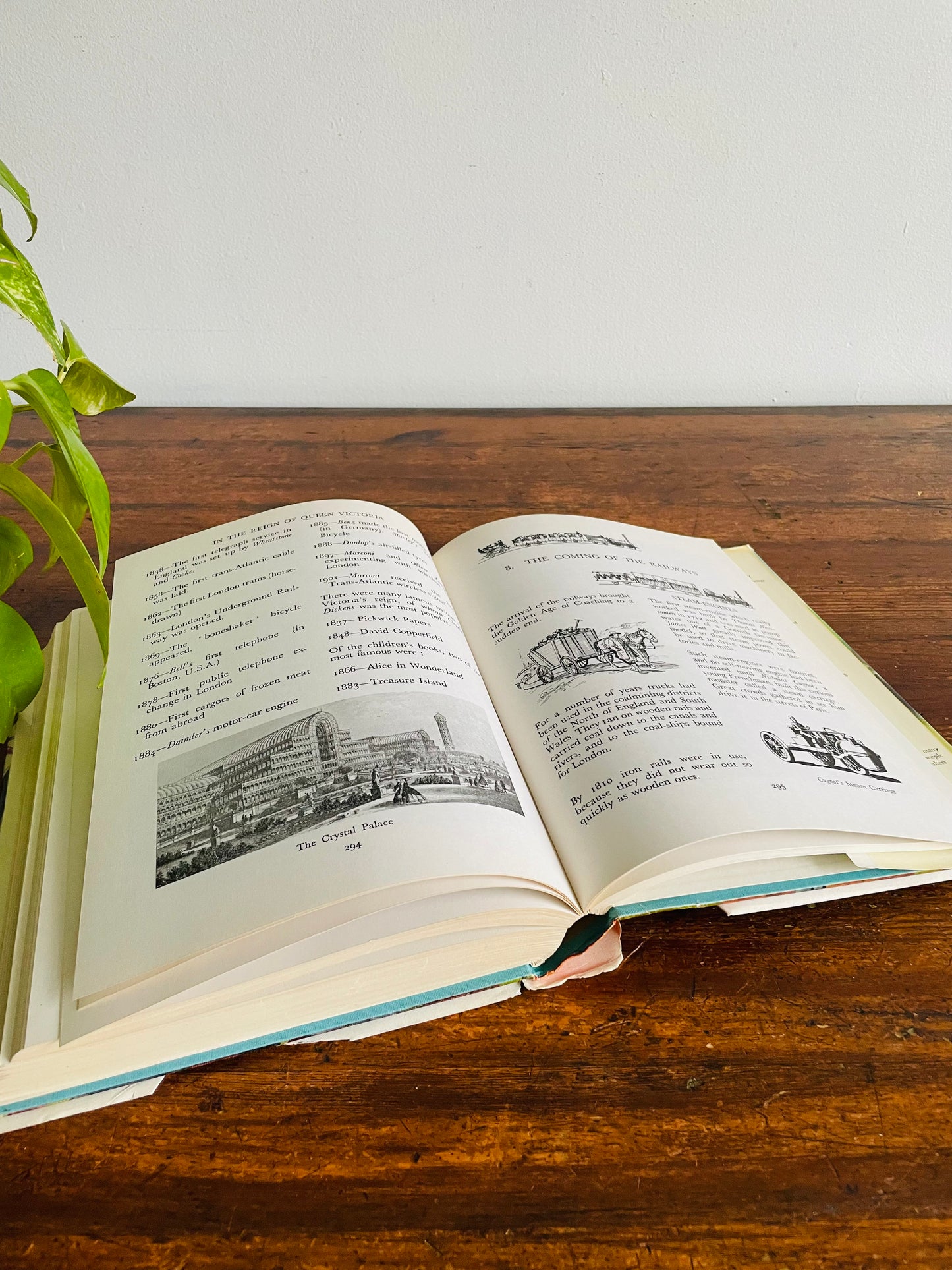 Looking At History: Britain From Cavemen to the Present Day by R. J. Unstead Hardcover Illustrated Book (1966)