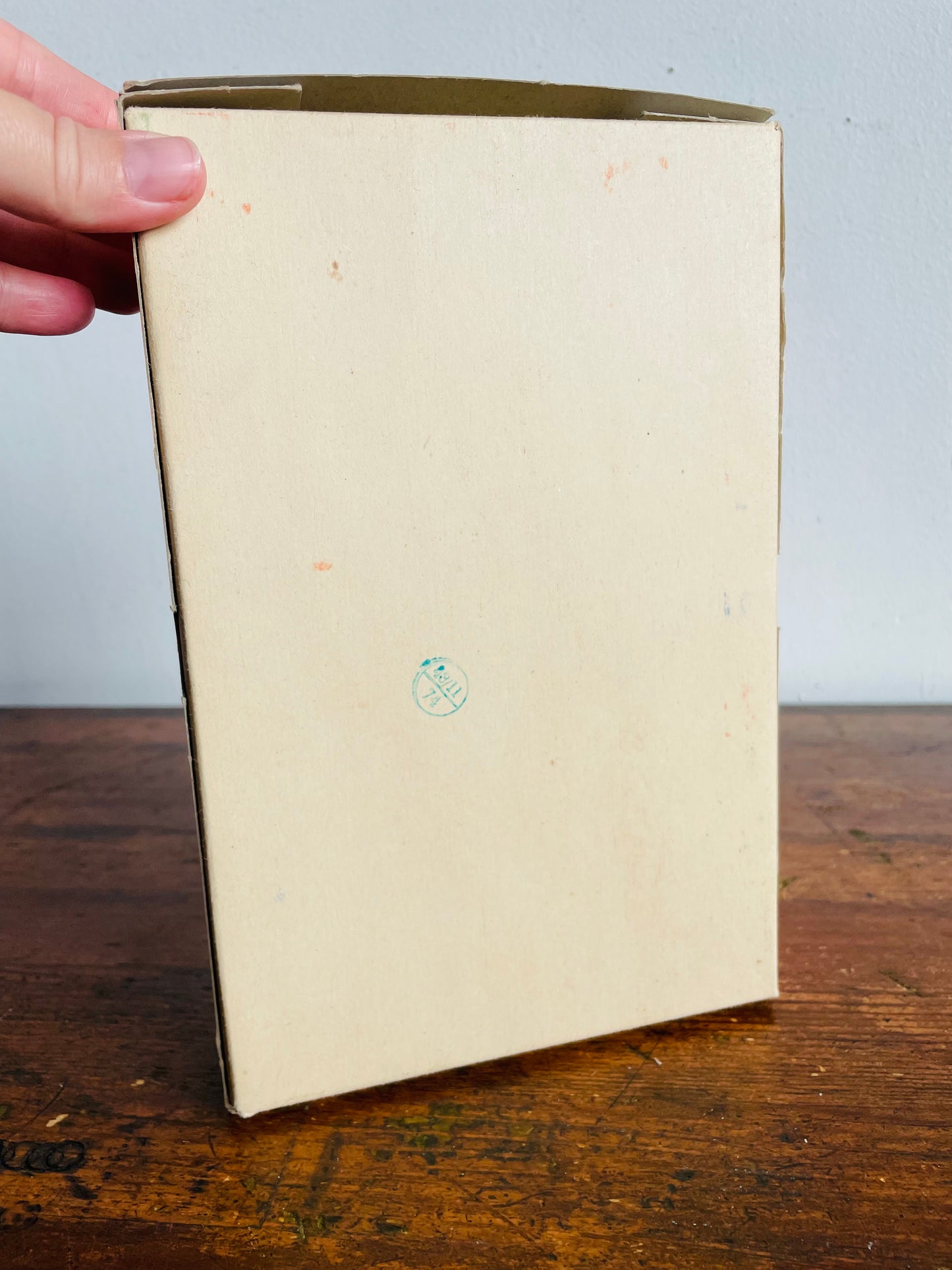 Brand New Vintage Santa Land Hand Blown Glass Christmas Tree Ornaments in Original Box - Set of 6 - Teardrop Shaped - Multi-Colour - Made in Poland