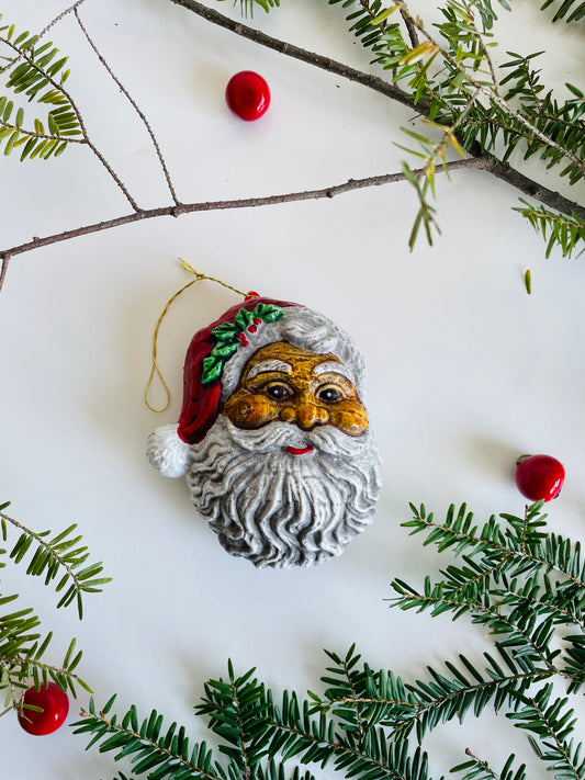 Santa Ornament #3