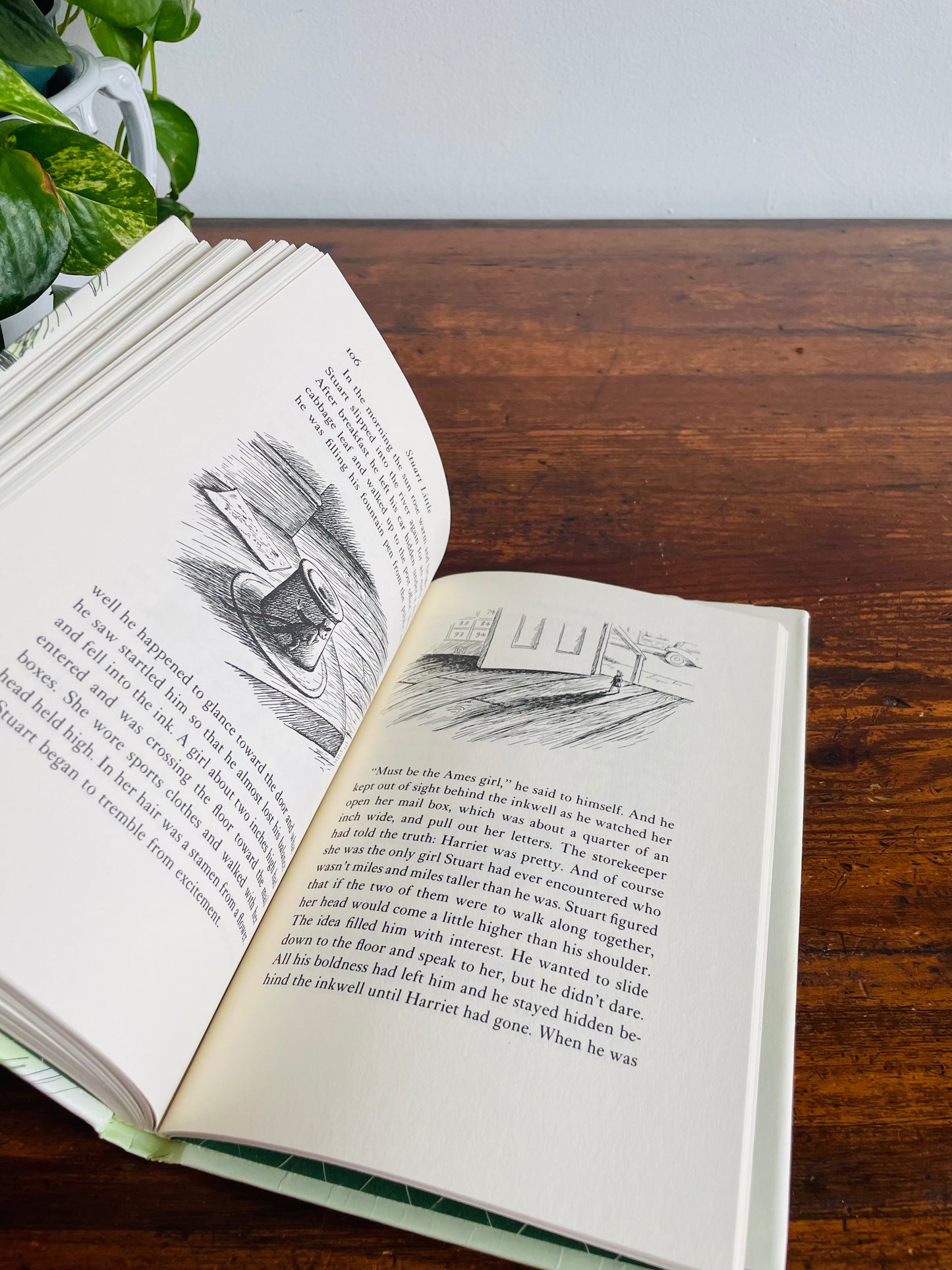 Stuart Little by E. B. White Hardcover Book with Pictures by Garth Williams (1973)