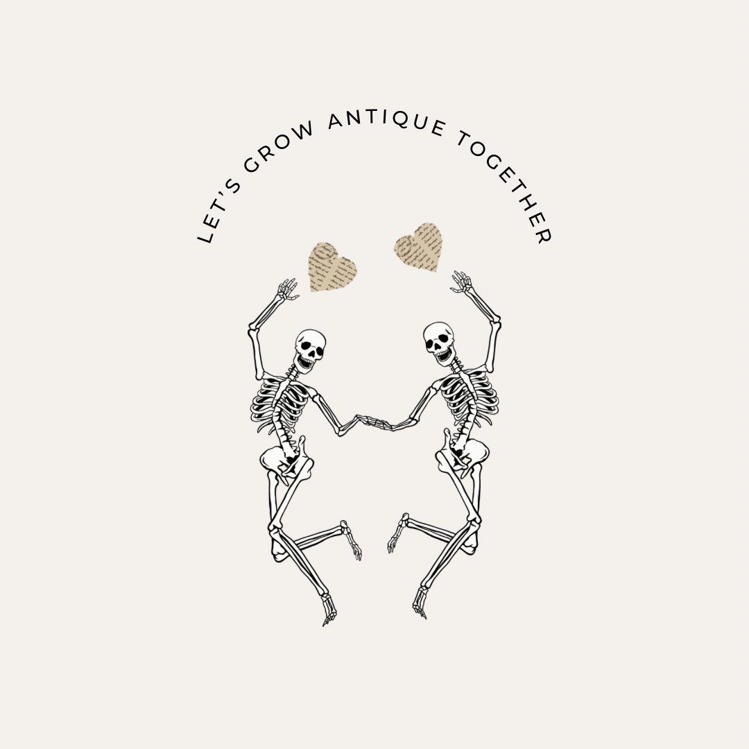 Digital Graphic Download: Let's Grow Antique Together
