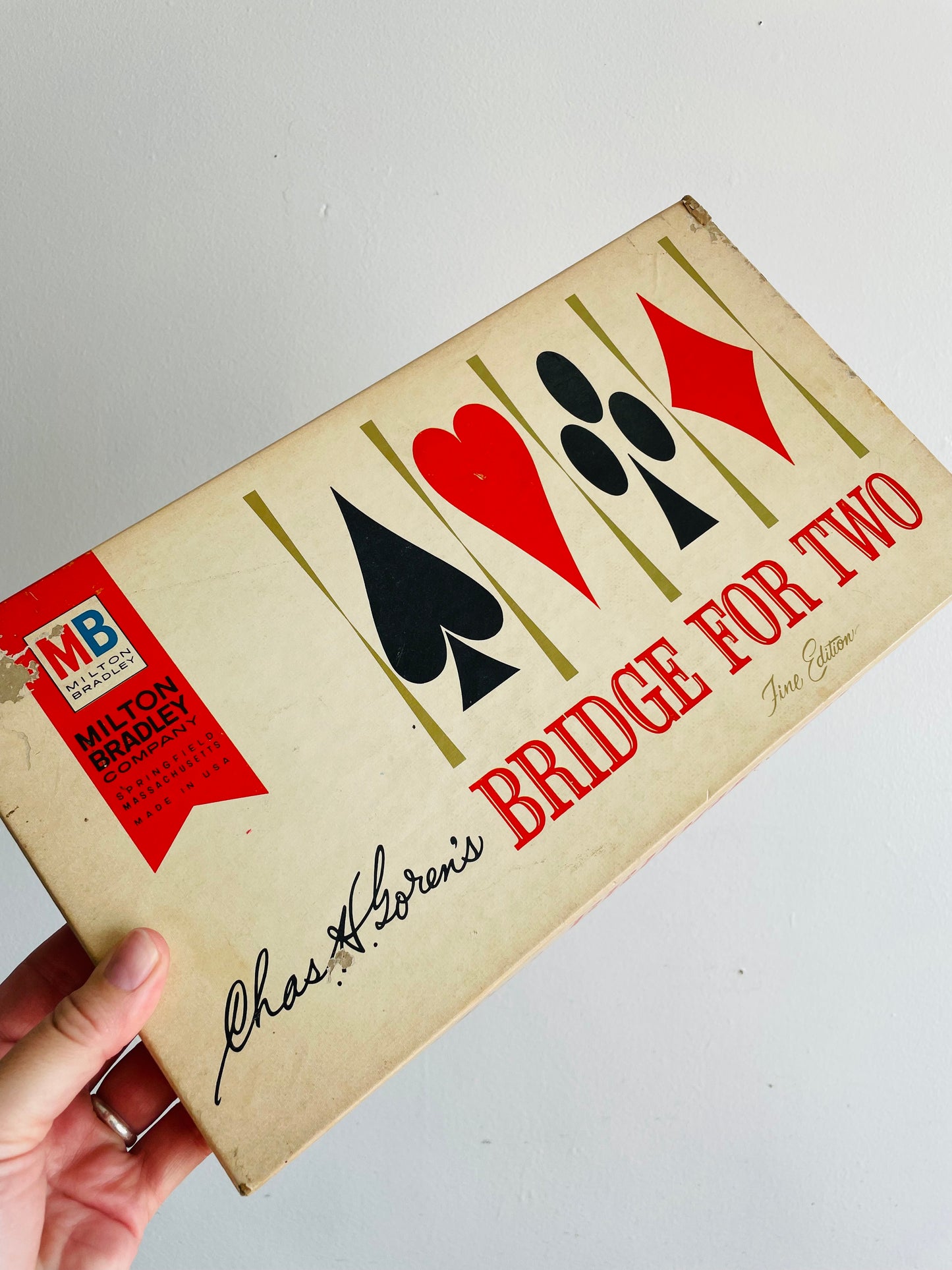 1964 Milton Bradley Company Charles Goren Bridge for Two Fine Edition Game