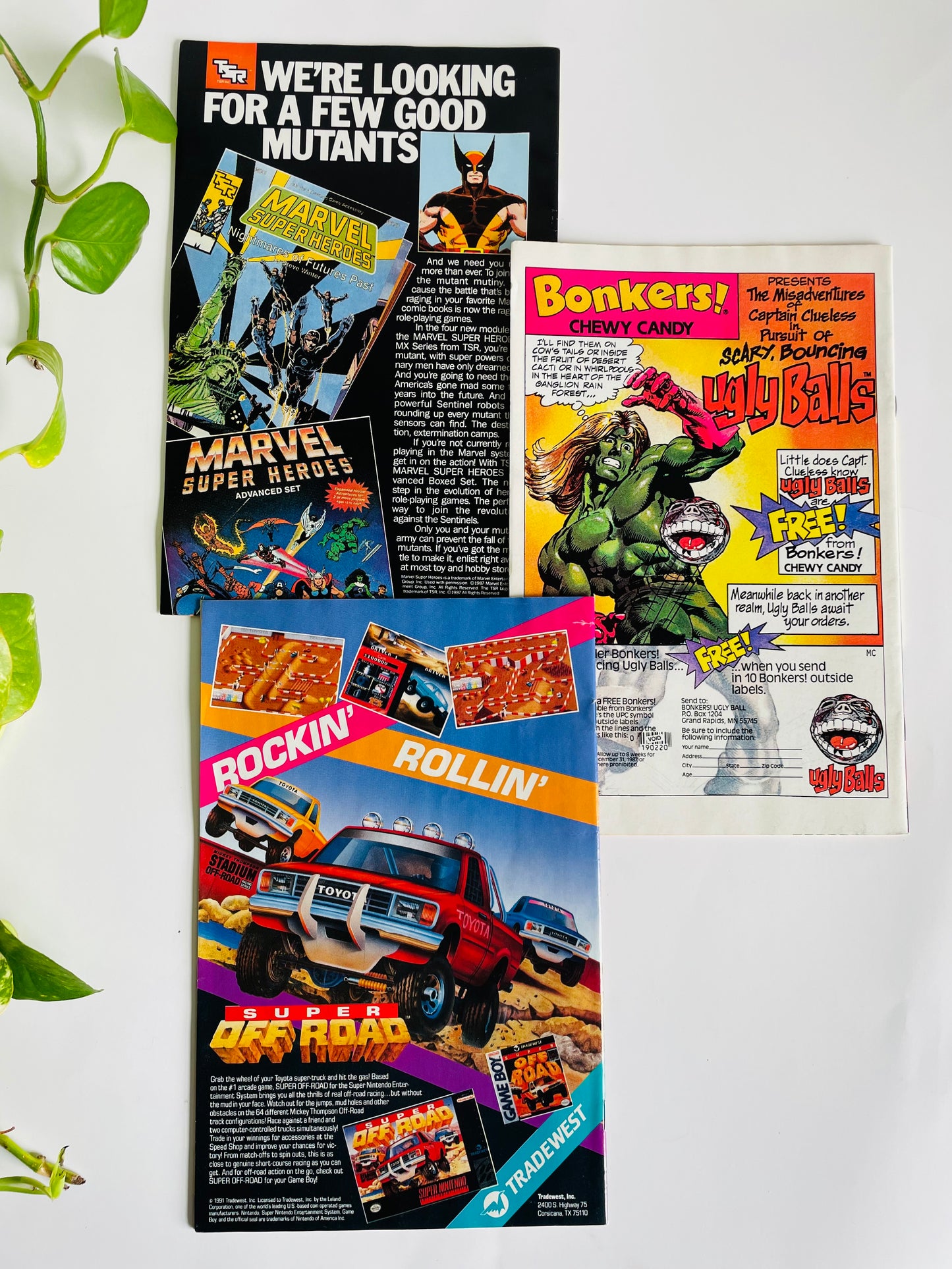 Vintage 1986, 1987, 1991 Marvel G.I. Joe Comic Book Bundle - Includes 3 Comics - Issue 59, Issue 69, Issue 122