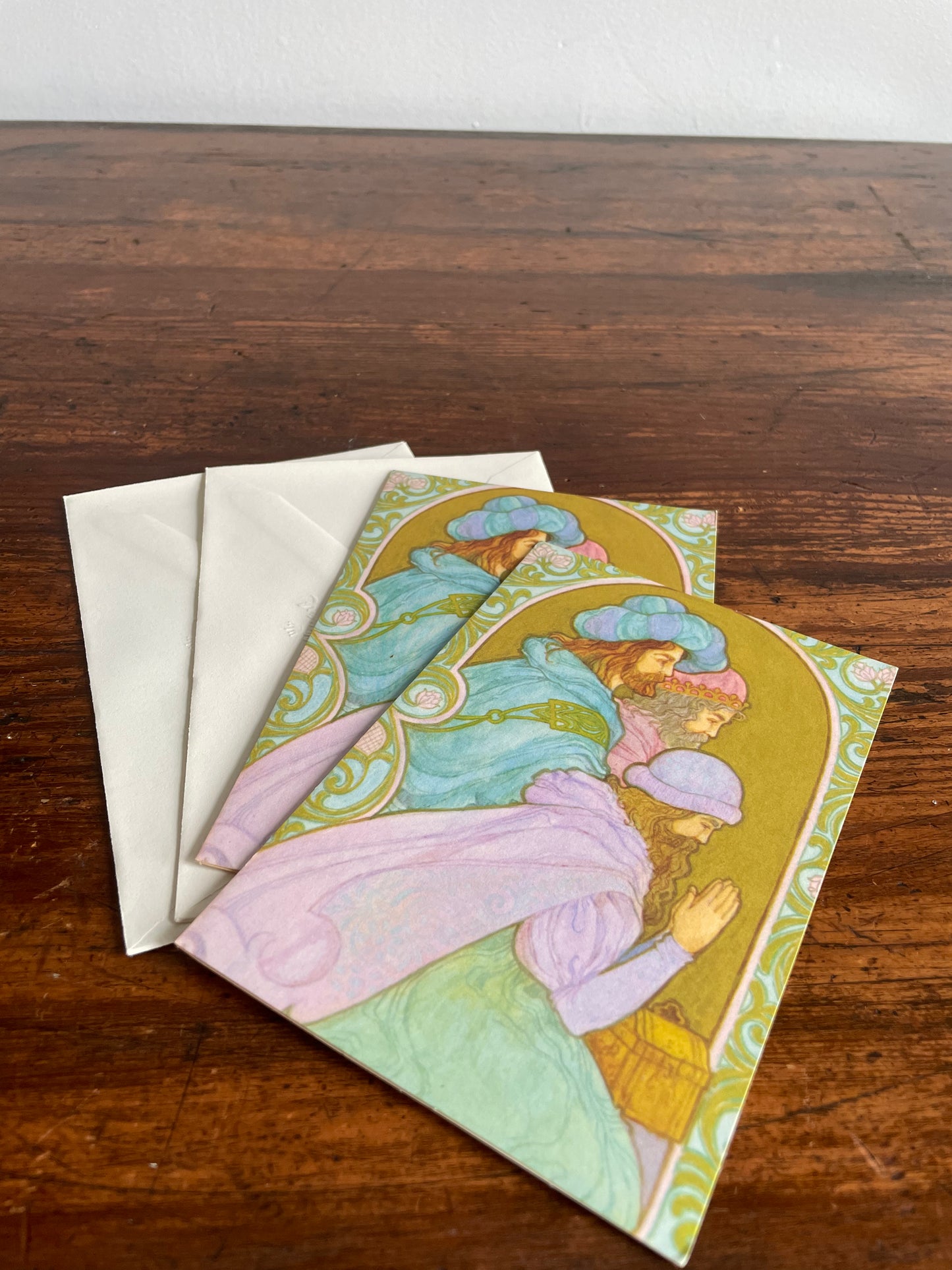 Hallmark Made in Toronto Christmas Greeting Cards with the Three Wise Men - Set of 2 with Envelopes