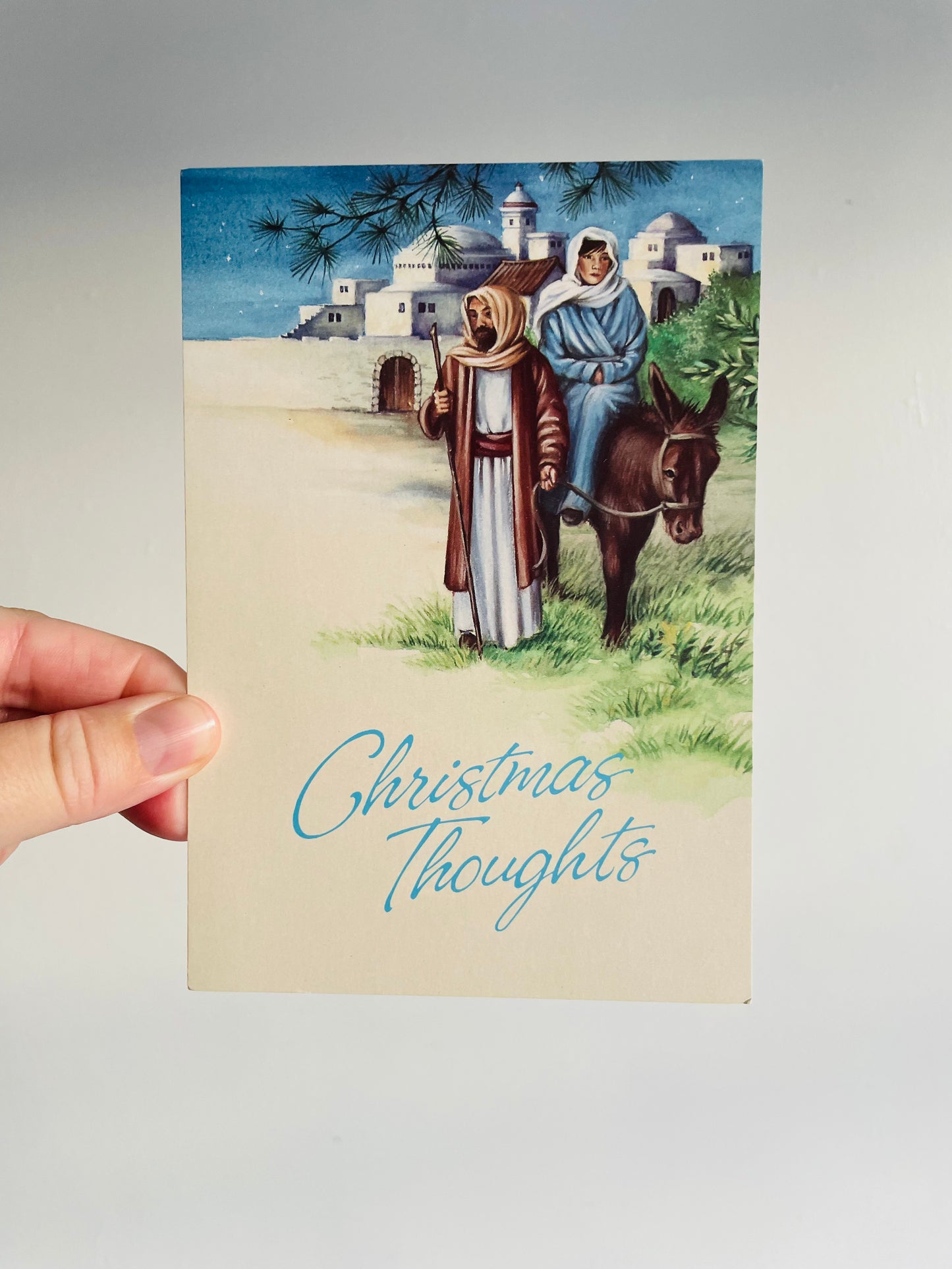 Regal Made in Canada Christmas Greeting Cards with Religious Theme - Set of 4
