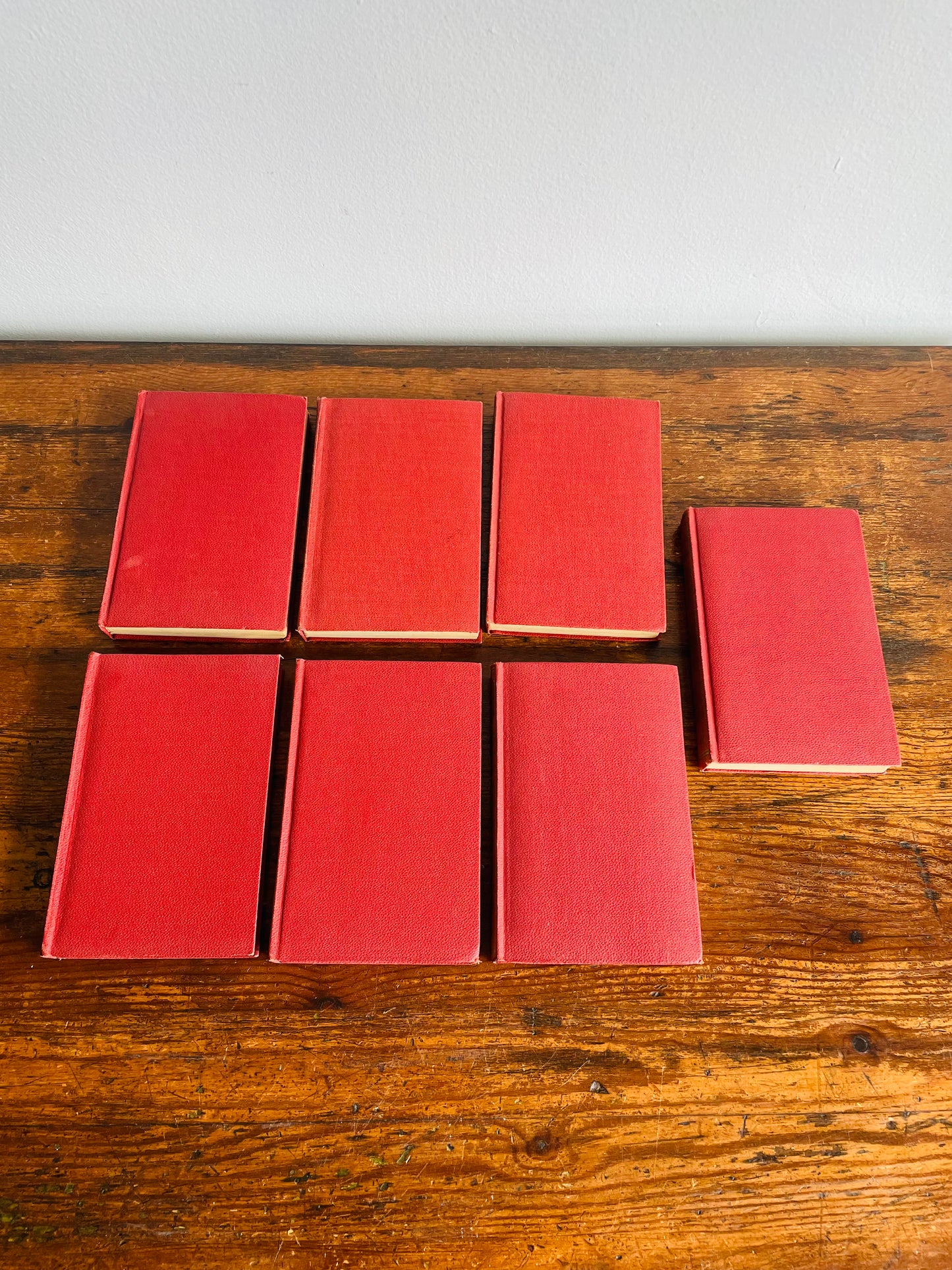The World's Best 100 Detective Stories (1929) - Bundle of 7 Hardcover Books - Editor in Chief Eugene Thwing - Volumes 1, 2, 3, 5, 6, 8, 10