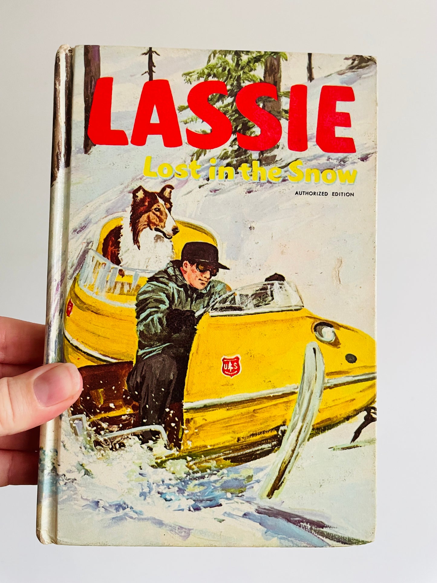 Lassie Lost in the Snow by Steve Frazee Hardcover Book (1969)