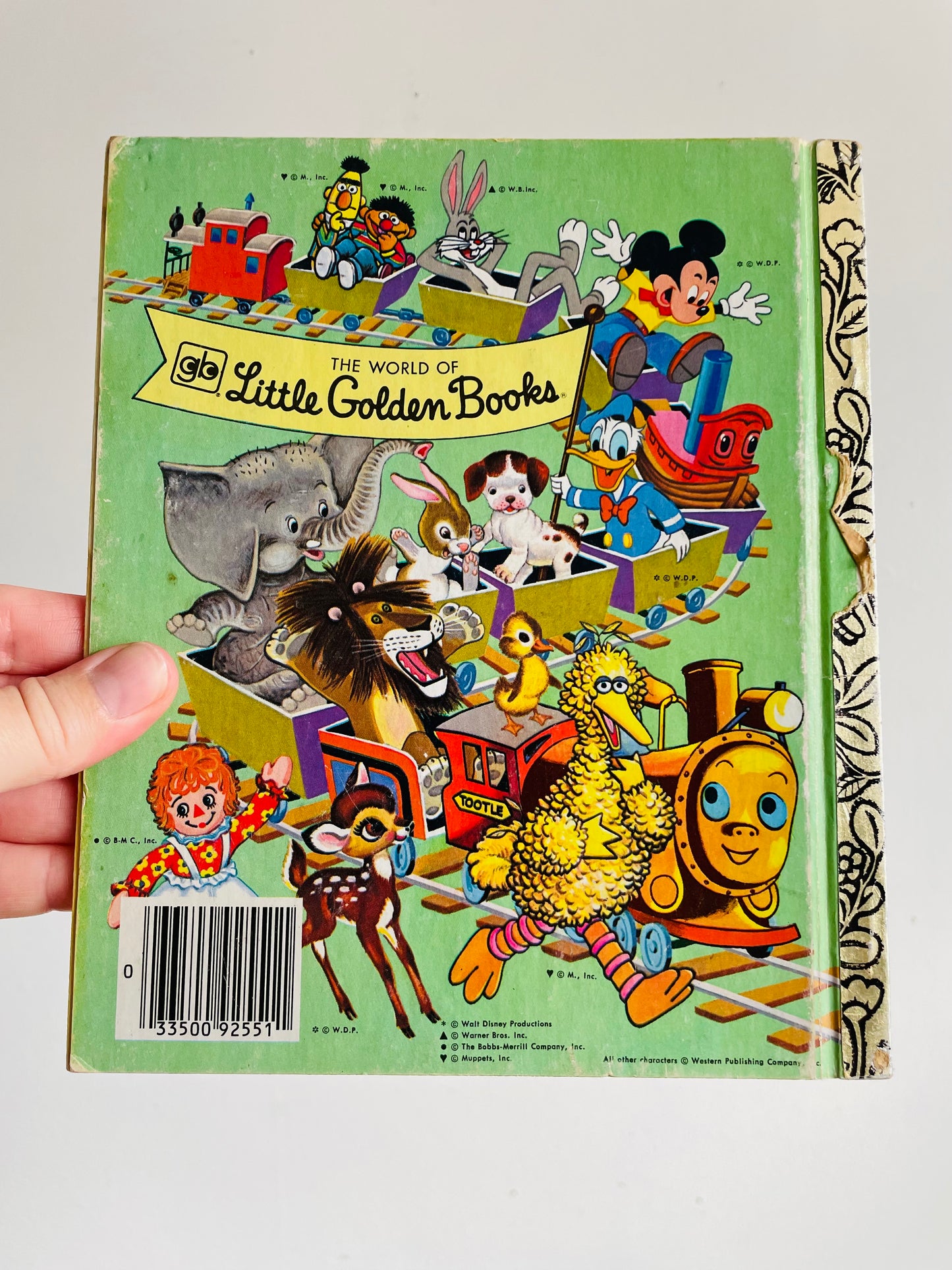 Vintage A Little Golden Book - Walt Disney's Dumbo- Hardcover (1982)