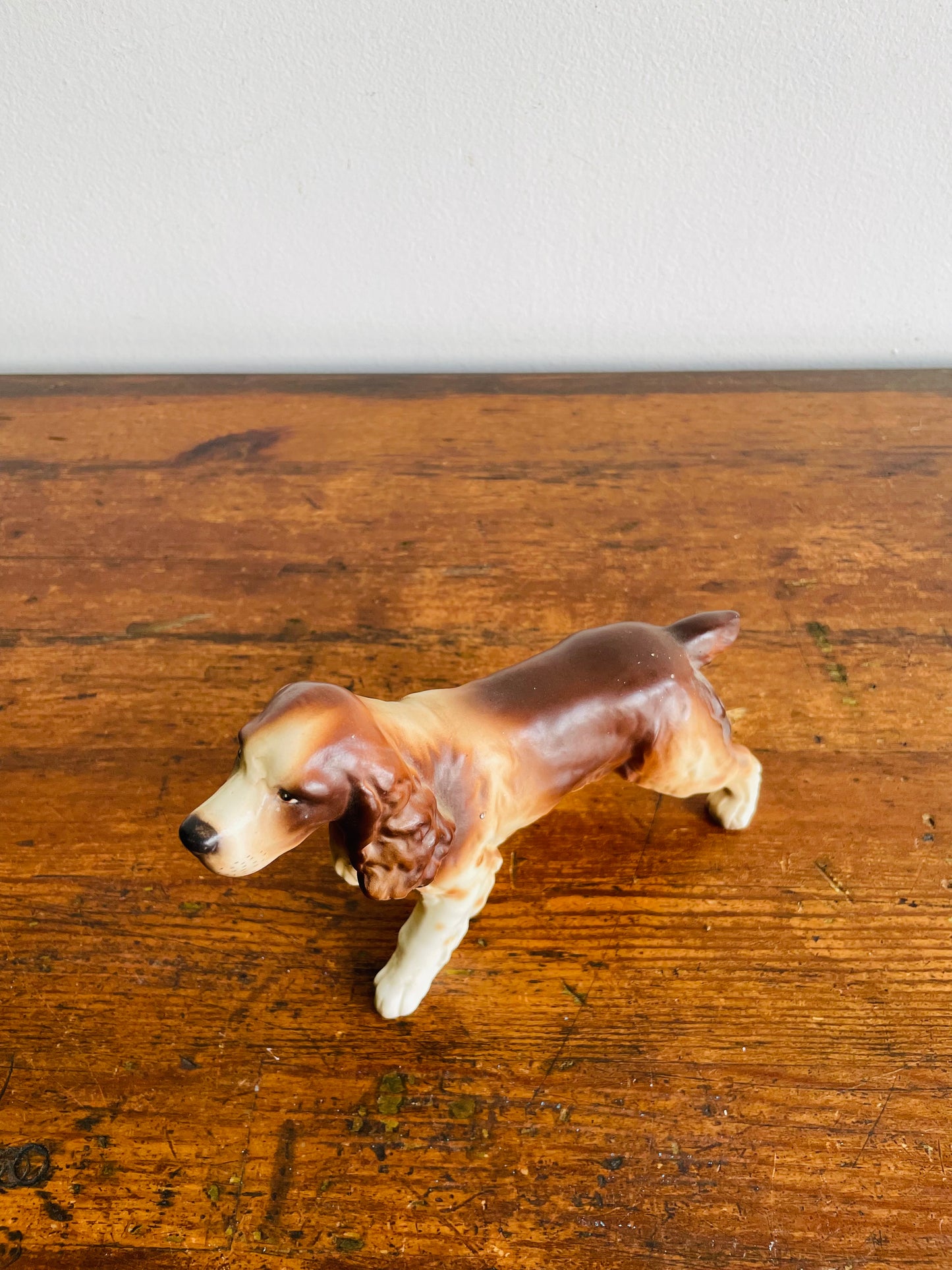 Spaniel Dog Figurine - Made in Japan
