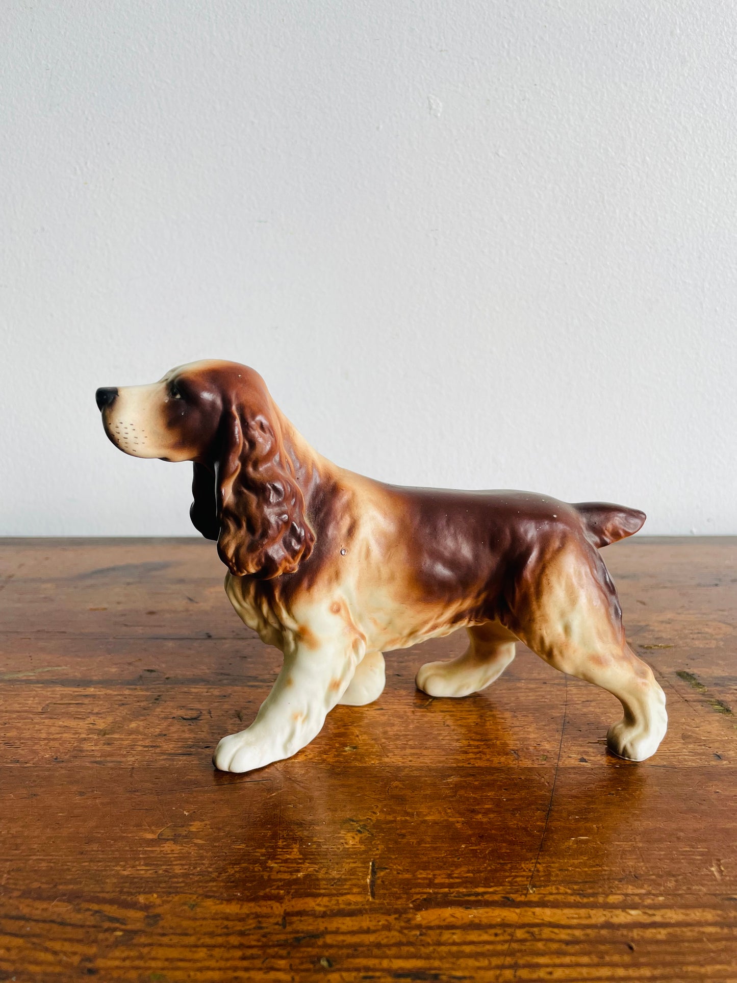 Spaniel Dog Figurine - Made in Japan