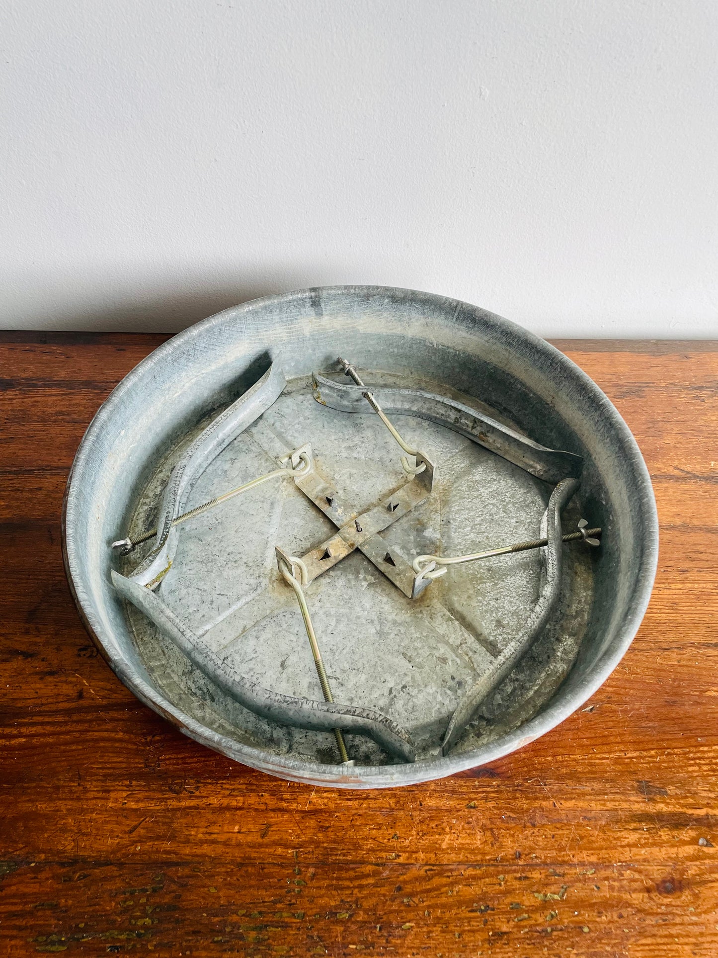 Galvanized Steel Gunnard 4 Brace No Problem Tree Stand - Less Watering, No Branch Cutting, Holds Crooked Trees Straight, Won't Rust!