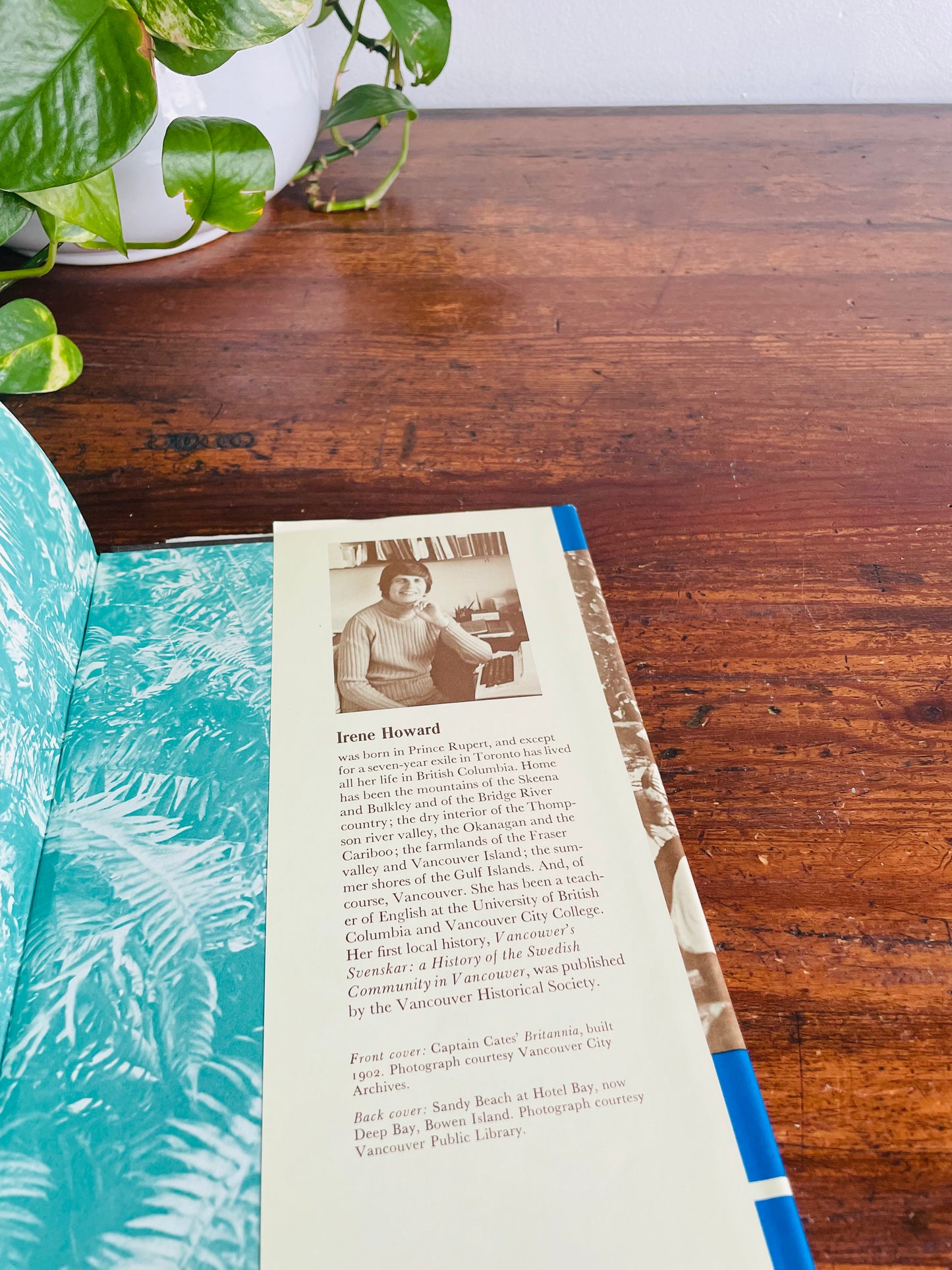 Bowen Island 1872-1972 Hardcover Book by Irene Howard (1973)