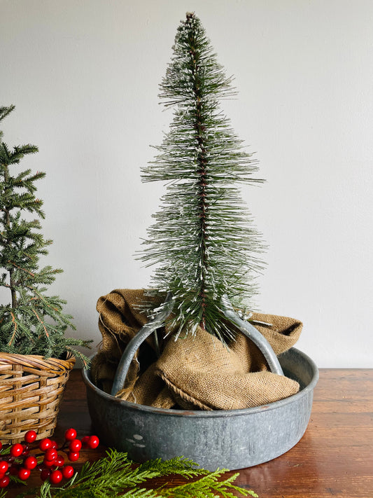 Galvanized Steel Gunnard 4 Brace No Problem Tree Stand - Less Watering, No Branch Cutting, Holds Crooked Trees Straight, Won't Rust!