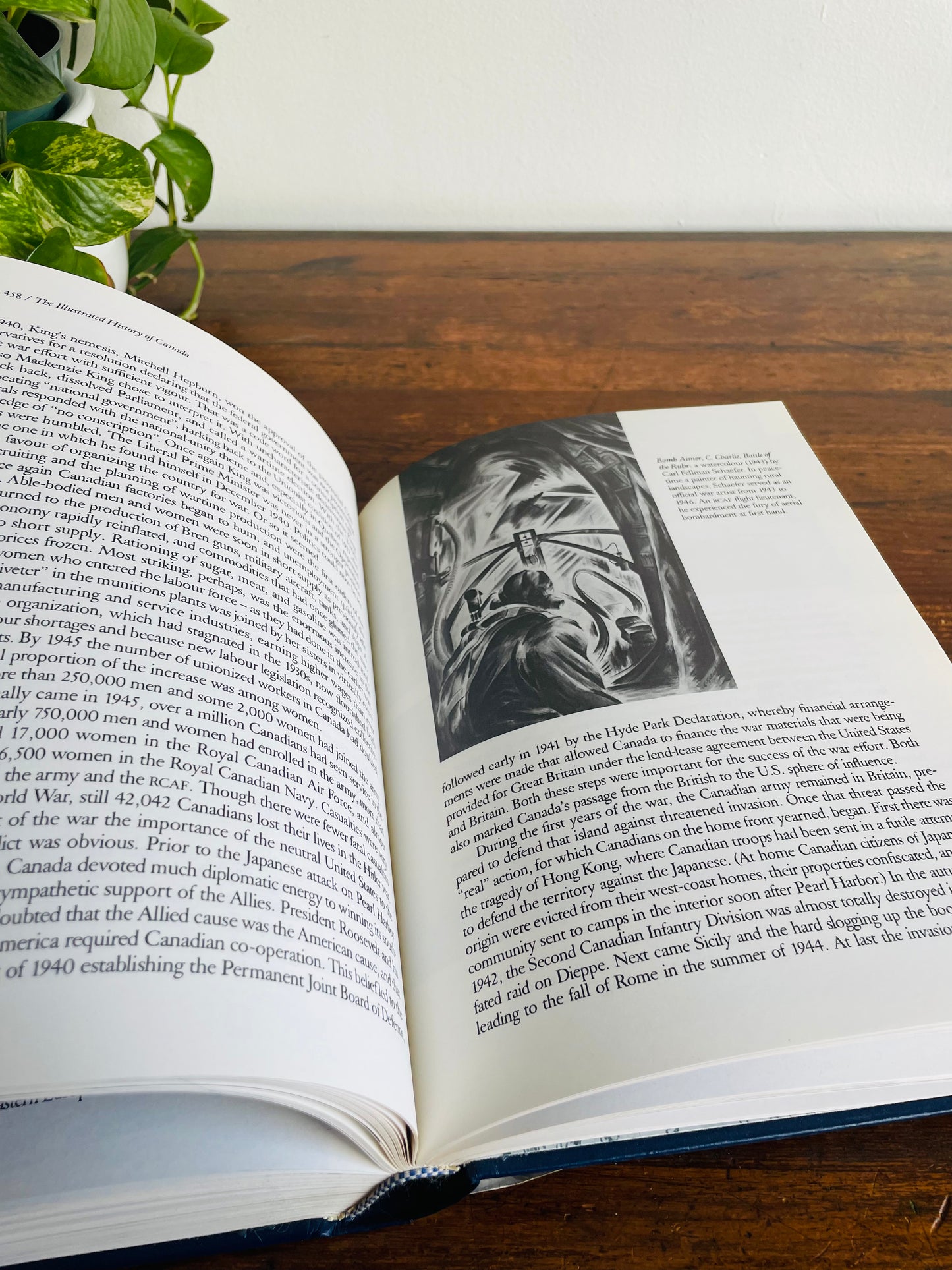 The Illustrated History of Canada Hardcover Book Edited by Craig Brown (1987)