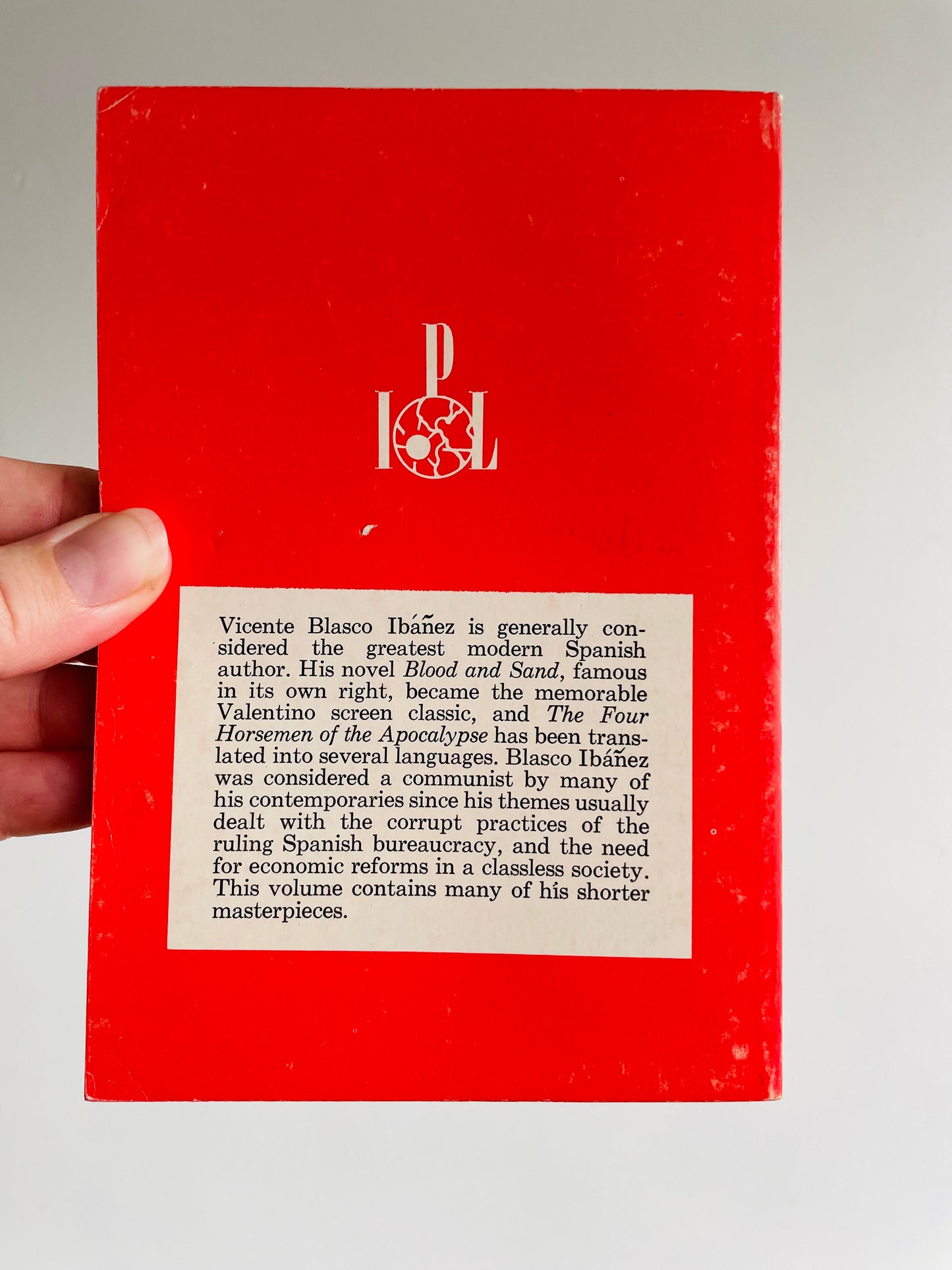 The Last Lion and Other Tales by Vicente Blasco Ibanez Paperback Book (1919)