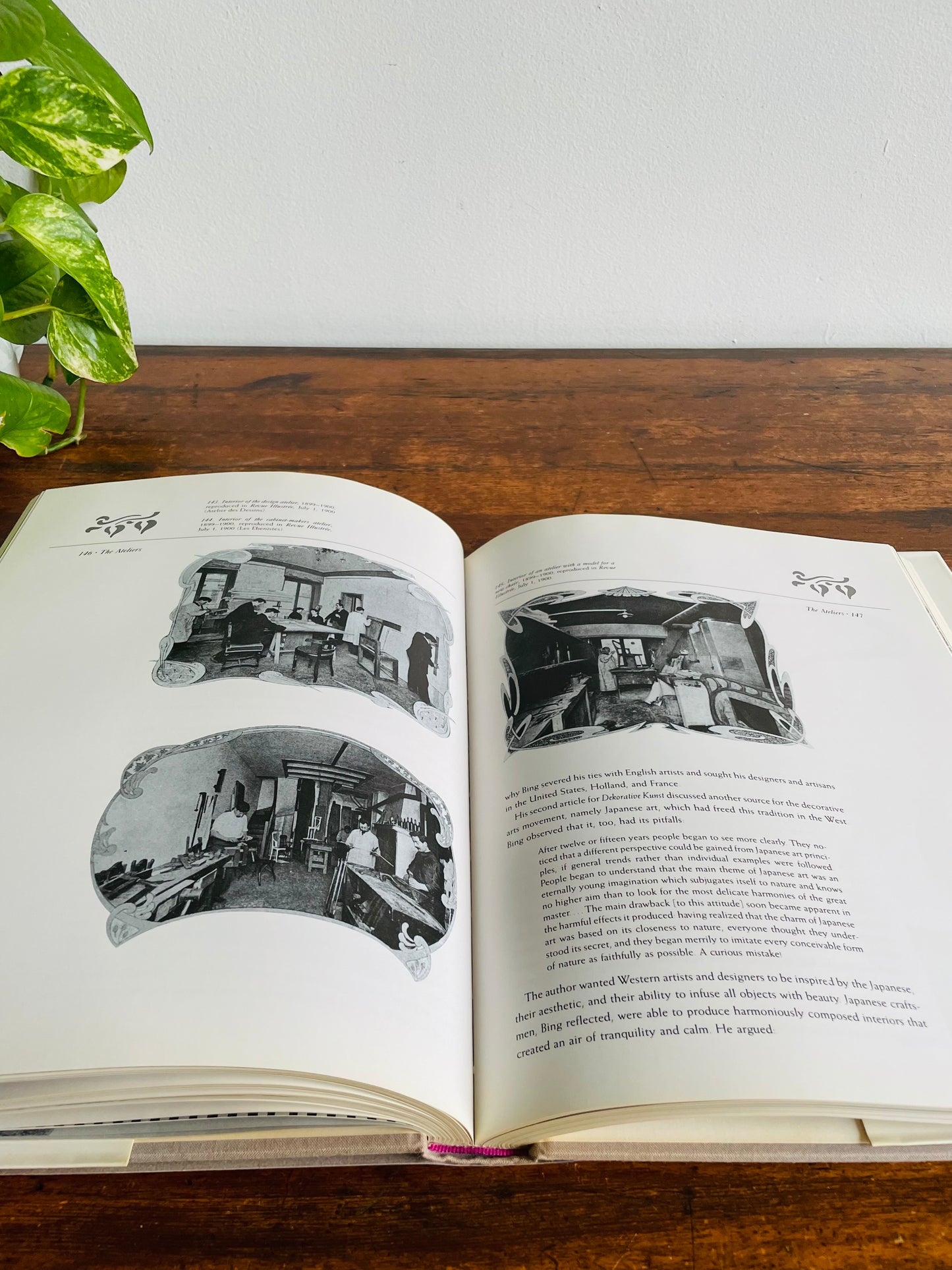 Art Nouveau Bing Paris Style 1900 Hardcover Book by Gabriel P. Weisberg (1986)