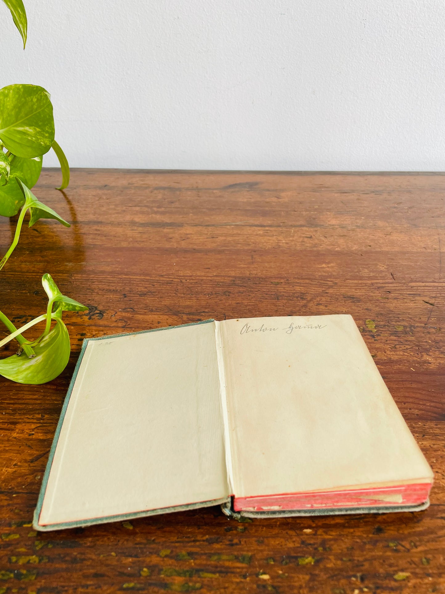 German Language Prayer Booklet - Clothbound Hardcover Pocket Book (1930s?)