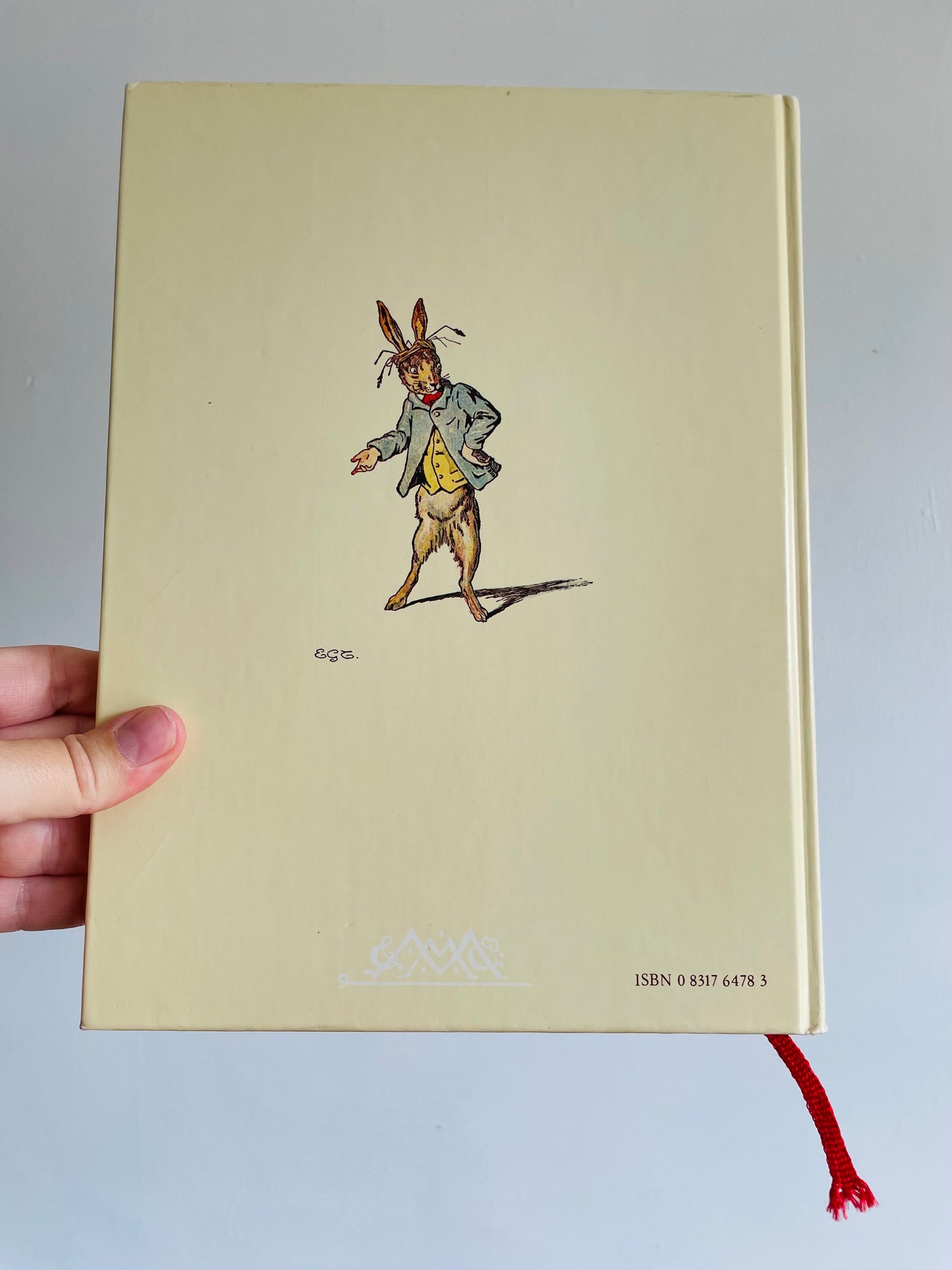 The Nursery Alice by Lewis Carroll Hardcover Book - 1980 Reprint