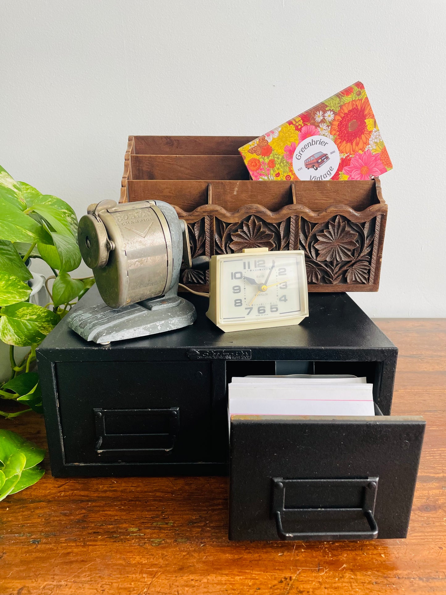 Boston Champion Hand Crank Desktop Pencil Sharpener