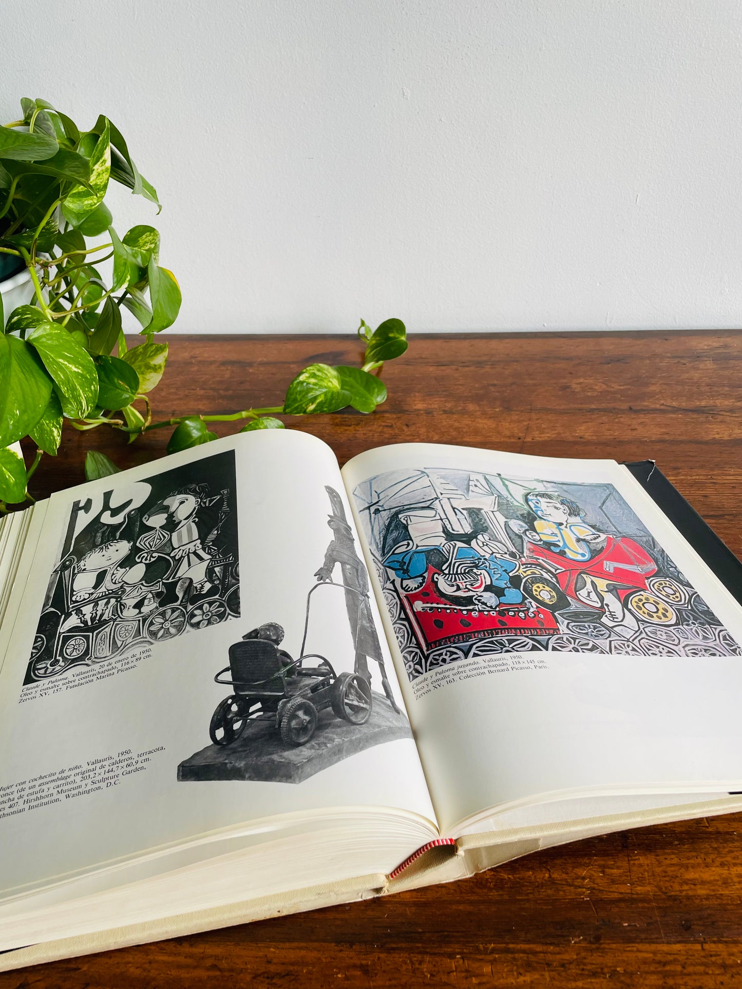 Pablo Picasso Retrospectiva Giant Hardcover Coffee Table Book - The Museum of Modern Art New York - Spanish Text (1980)