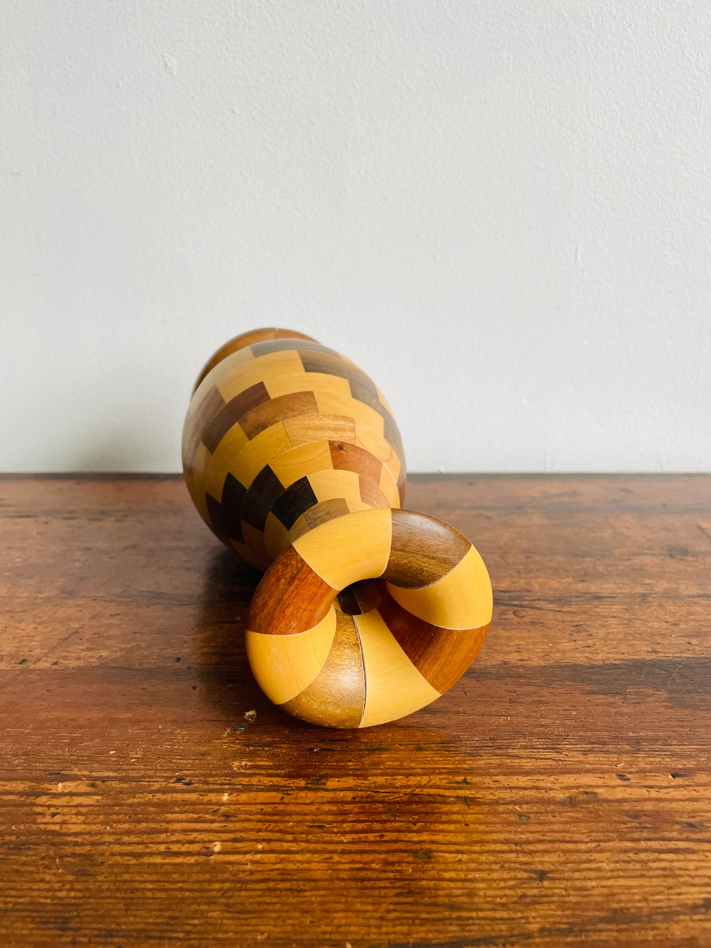 Wood Turned Segmented Vase