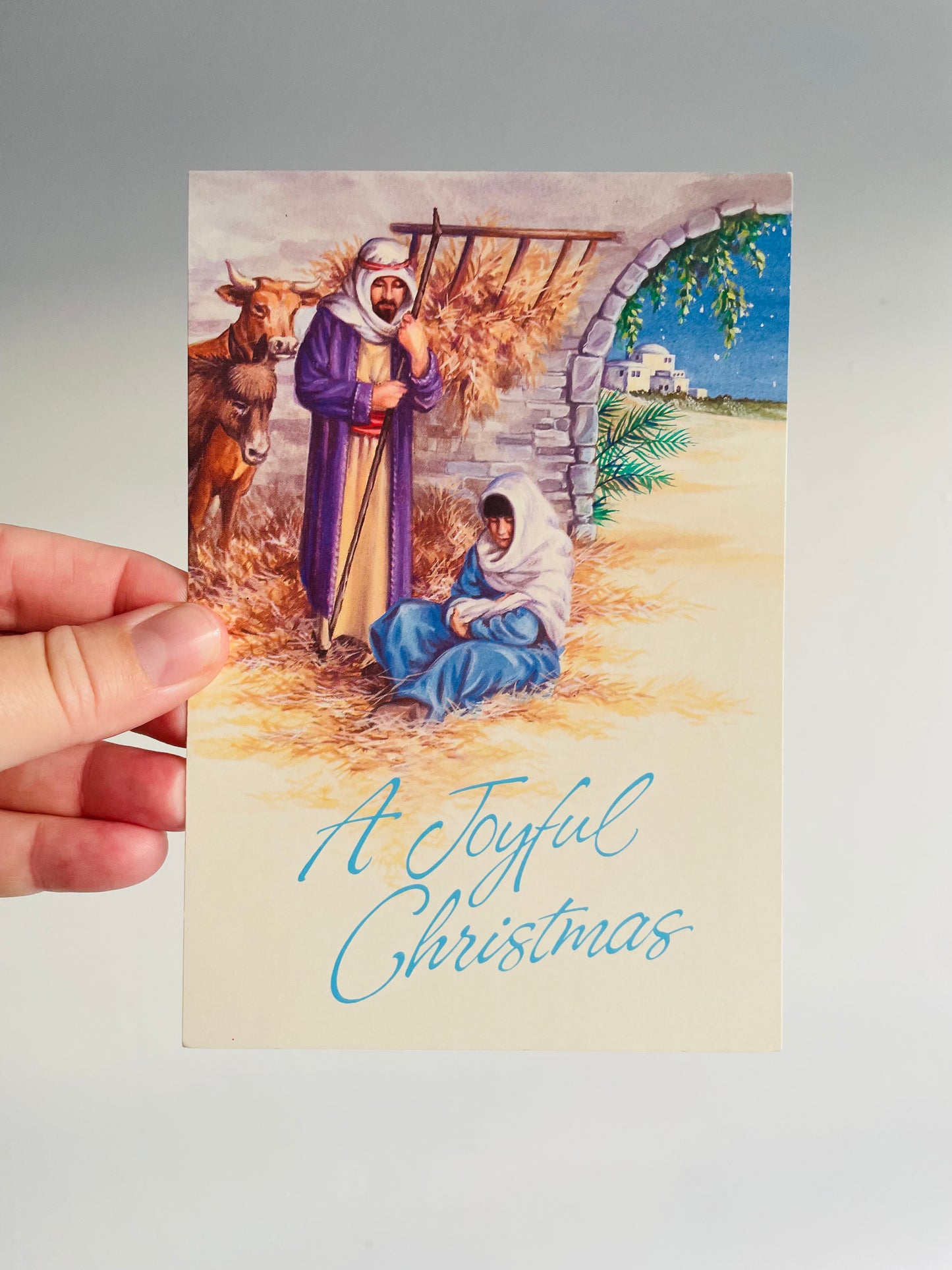 Regal Made in Canada Christmas Greeting Cards with Religious Theme - Set of 4