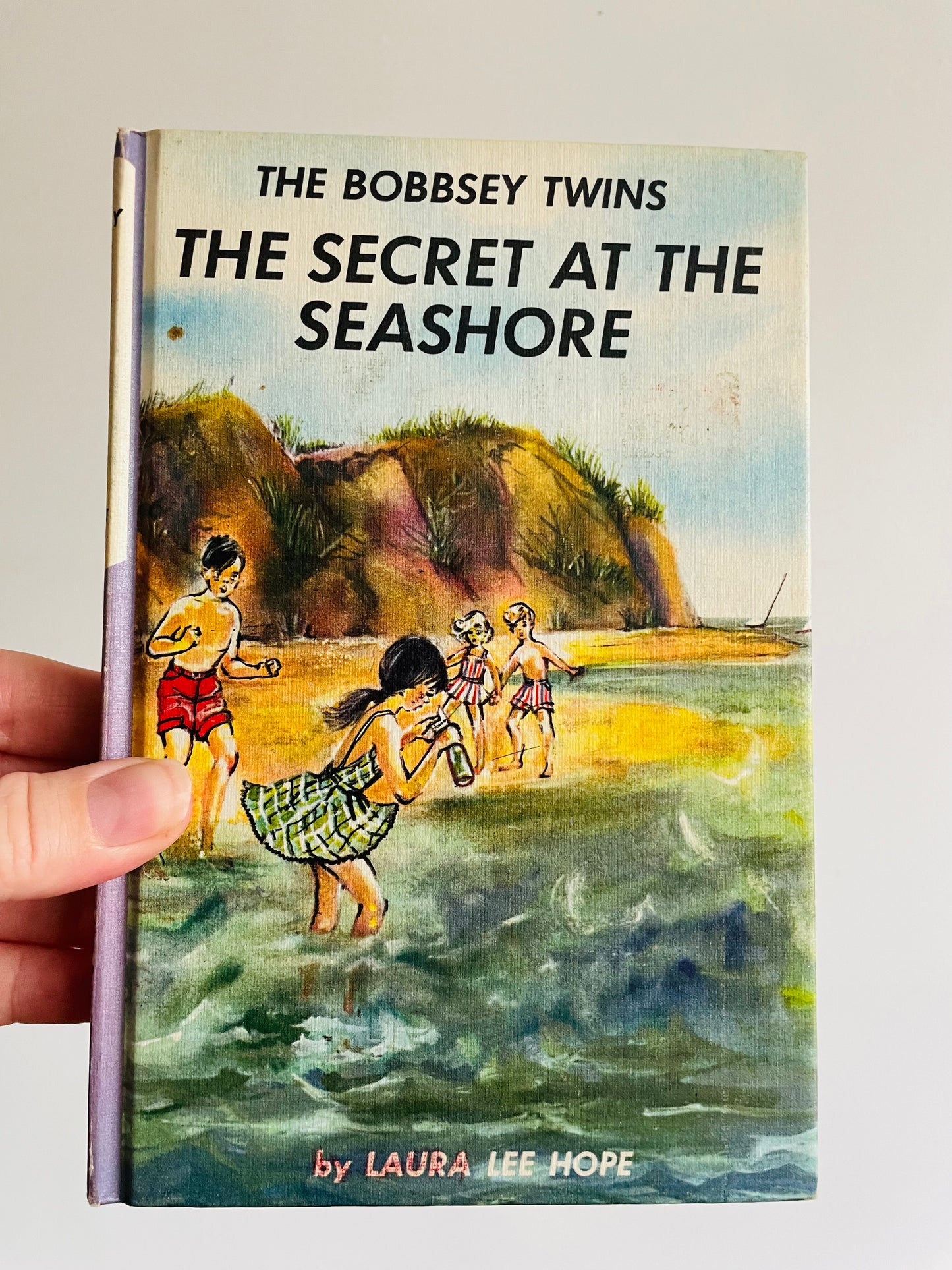 The Bobbsey Twins: The Secret at the Seashore #3 by Laura Lee Hope Hardcover Book (1962)
