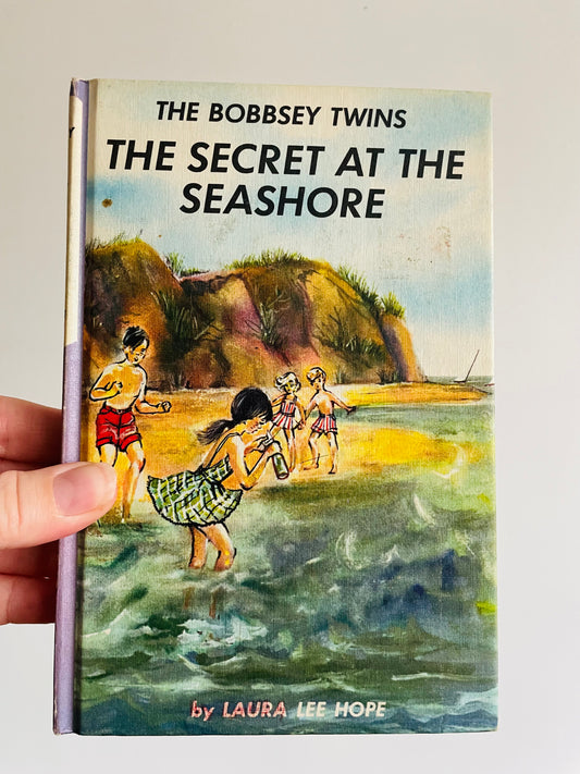 The Bobbsey Twins: The Secret at the Seashore #3 by Laura Lee Hope Hardcover Book (1962)