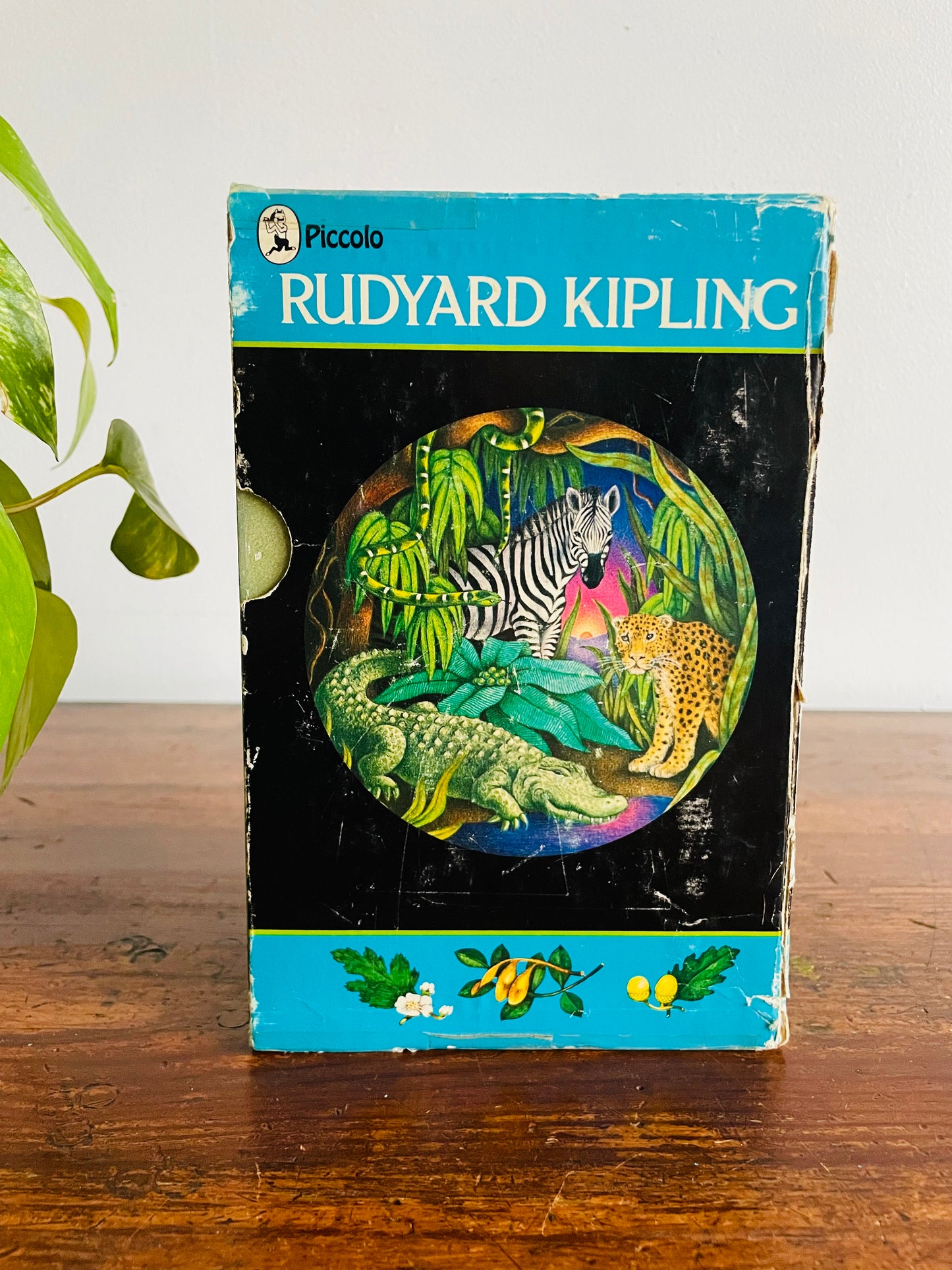 Rudyard Kipling Paperbook Book Box Set - The Jungle Book, The Second Jungle Book, Just So Stories, Puck of Pook's Hill & Rewards and Fairies (1975)