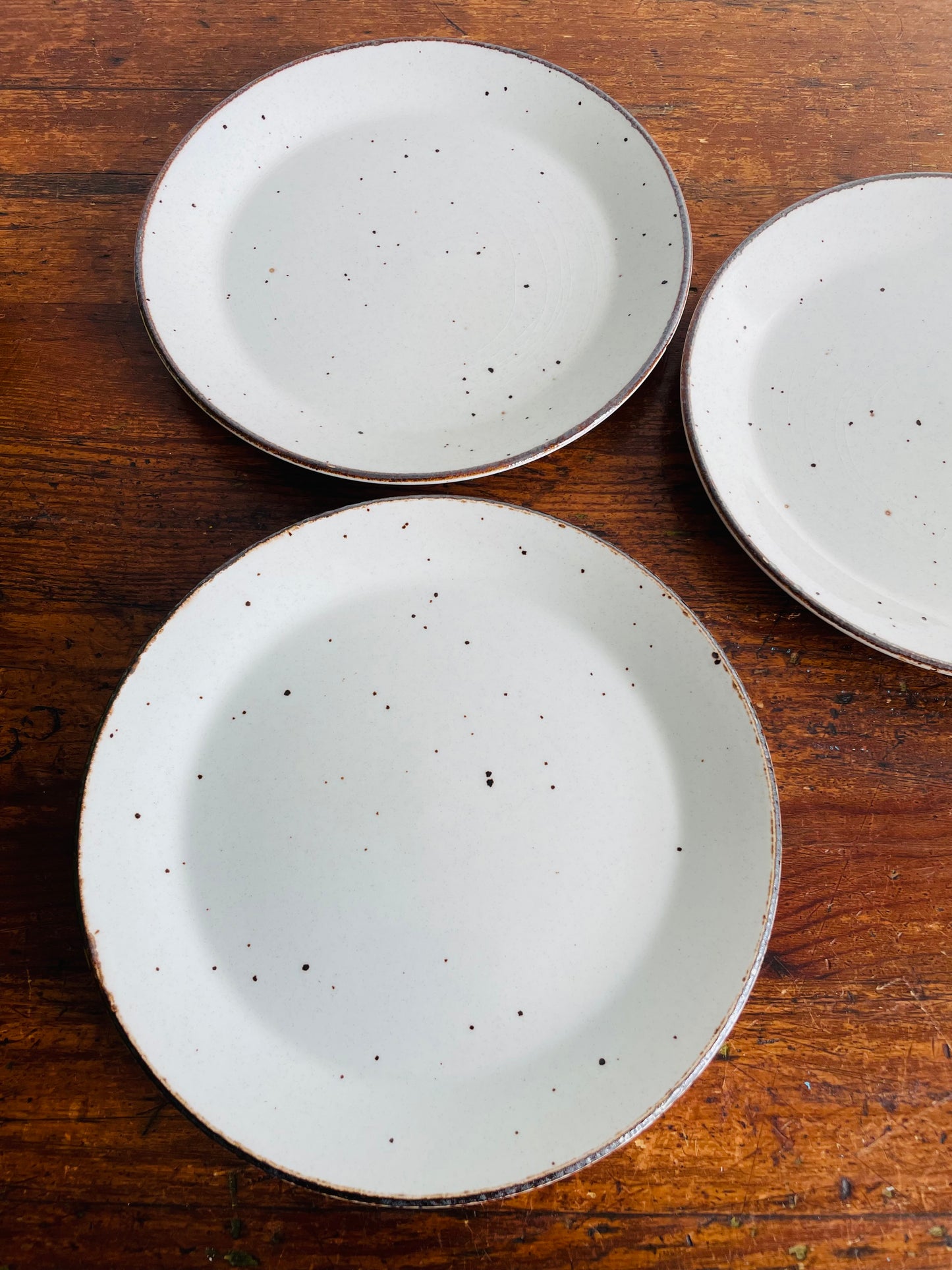 J & G Meakin Lifestyle Side Dish Plates - Set of 3 - Made in England