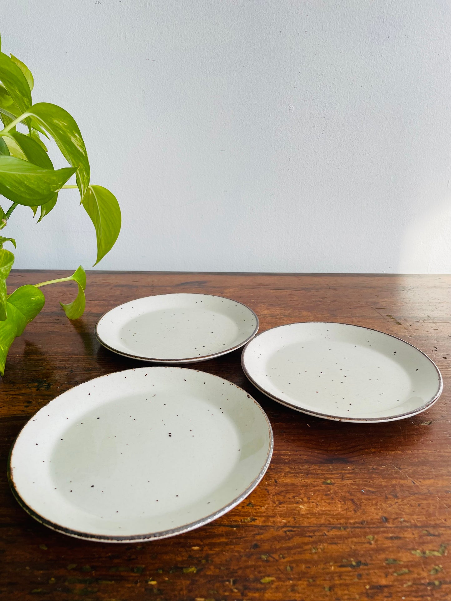J & G Meakin Lifestyle Side Dish Plates - Set of 3 - Made in England