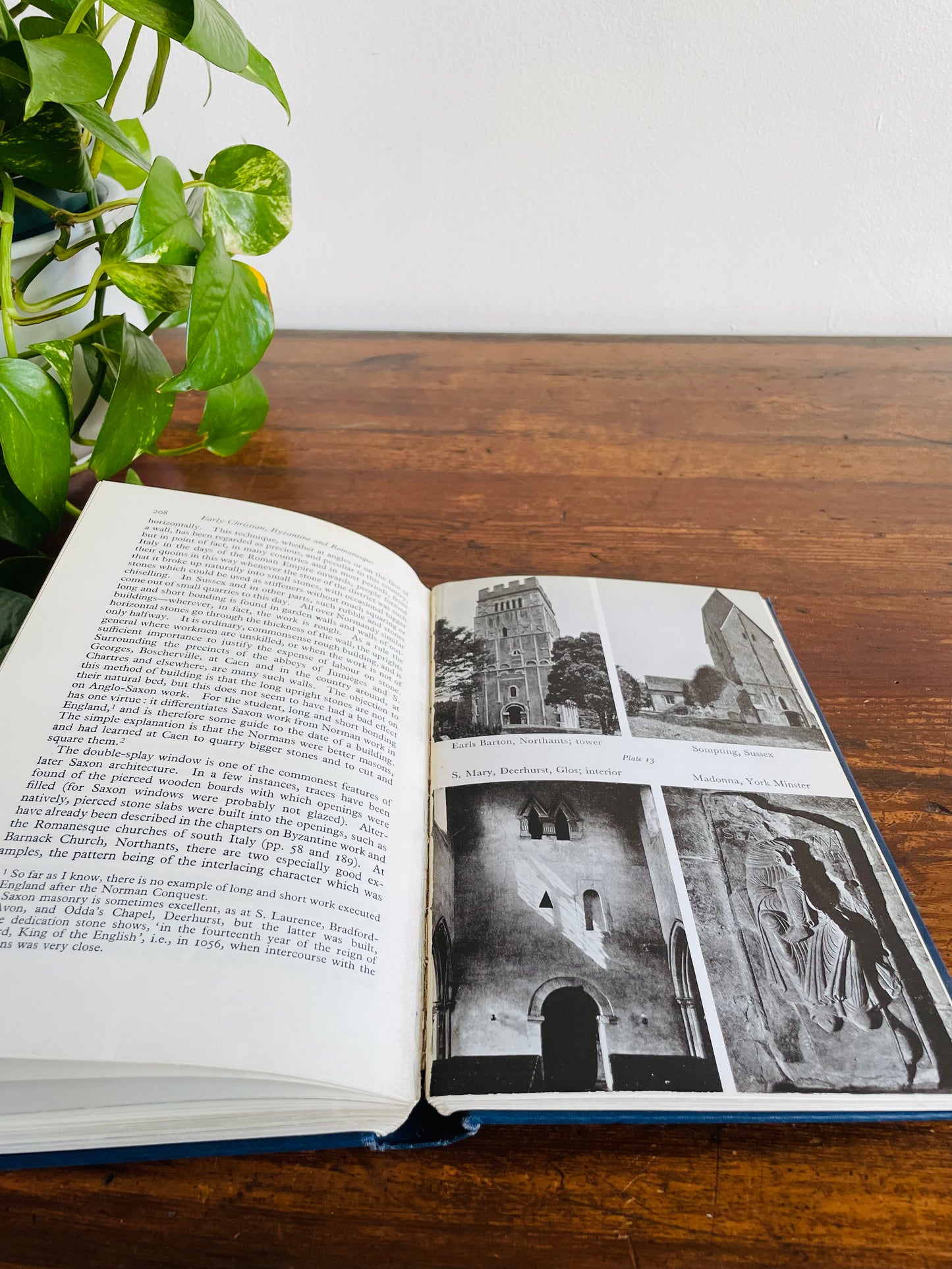 Simpson's History of Architectural Development Volume II by Cecil Stewart Hardcover Book - Early Christian, Byzantine & Romanesque Architecture (1959)