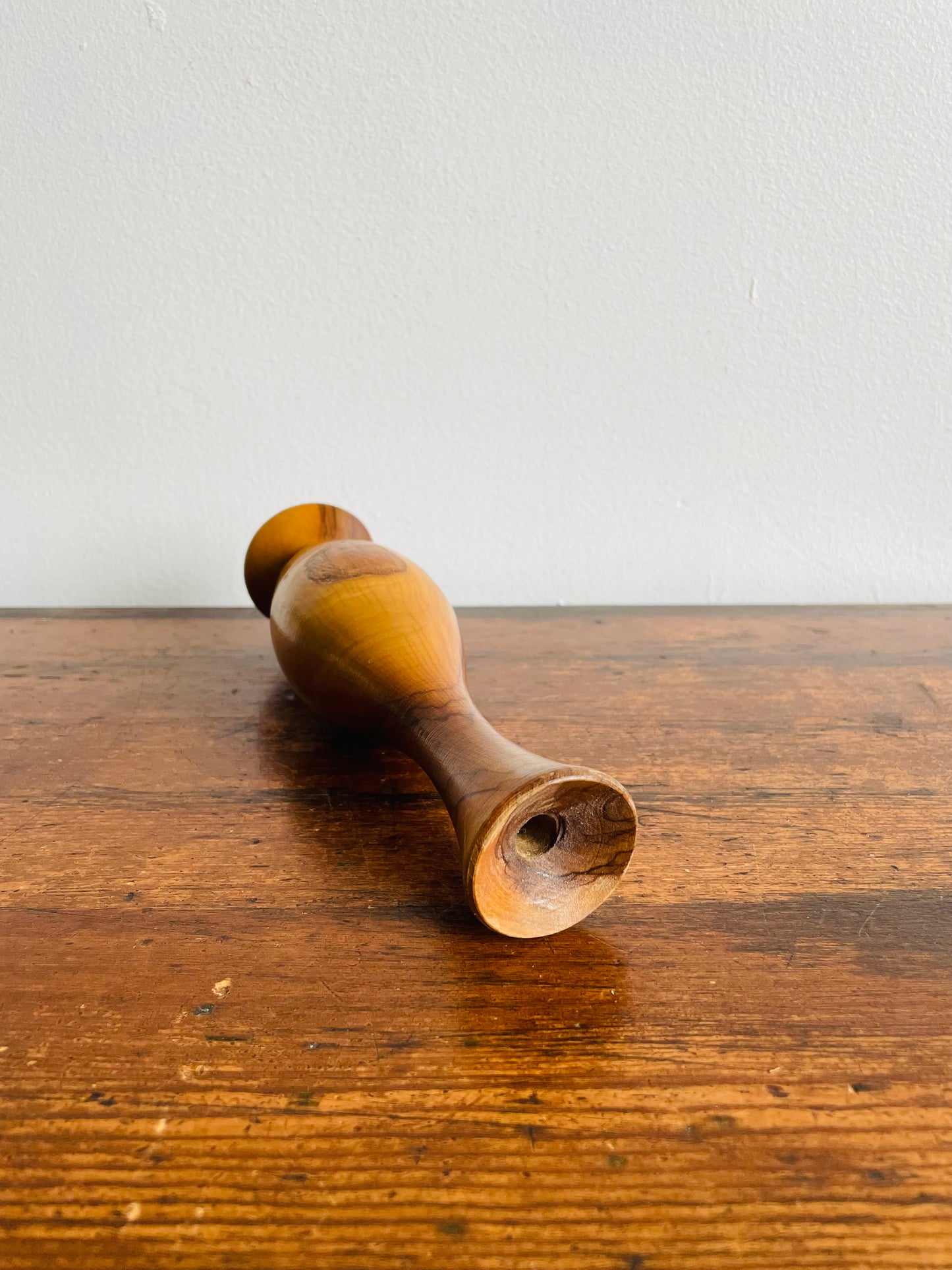 Beautifully Sculpted Wood Bud Vase