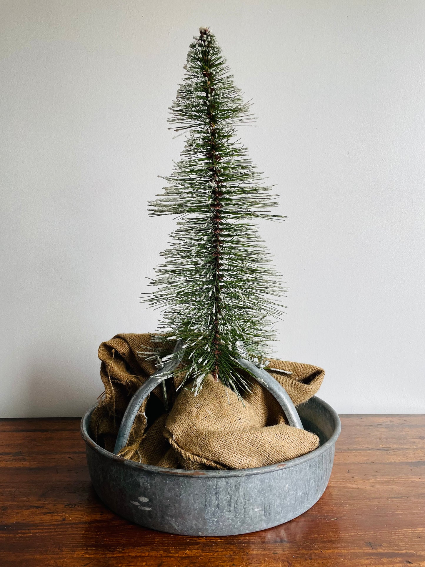 Galvanized Steel Gunnard 4 Brace No Problem Tree Stand - Less Watering, No Branch Cutting, Holds Crooked Trees Straight, Won't Rust!